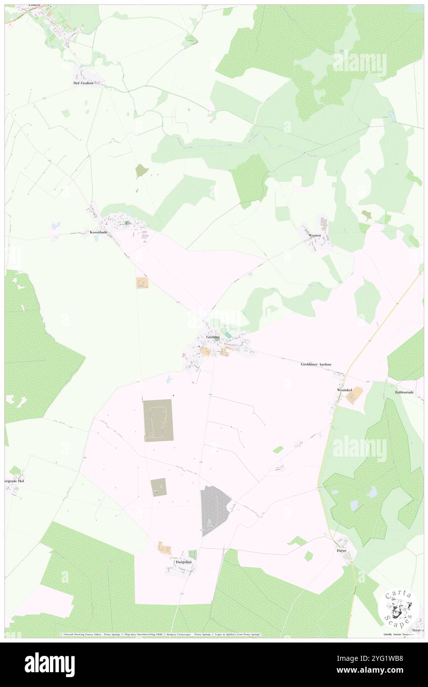 Grebbin, DE, Allemagne, Mecklembourg-Poméranie occidentale, N 53 31' 0'', N 11 52' 0'', carte, Carthascapes carte publiée en 2024. Explorez Cartascapes, une carte qui révèle la diversité des paysages, des cultures et des écosystèmes de la Terre. Voyage à travers le temps et l'espace, découvrir l'interconnexion du passé, du présent et de l'avenir de notre planète. Banque D'Images