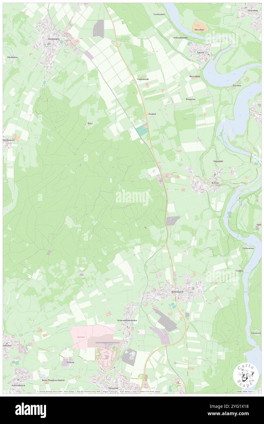 Heiliggeistwald, DE, Allemagne, Bavière, N 47 52' 23'', N 10 52' 51'', carte, Carthascapes carte publiée en 2024. Explorez Cartascapes, une carte qui révèle la diversité des paysages, des cultures et des écosystèmes de la Terre. Voyage à travers le temps et l'espace, découvrir l'interconnexion du passé, du présent et de l'avenir de notre planète. Banque D'Images