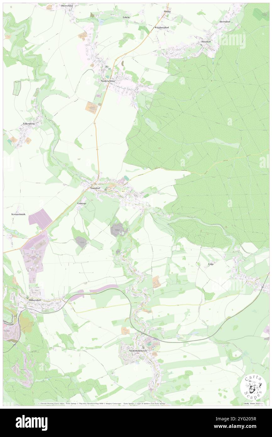 Buchberg, DE, Allemagne, Saxe, N 50 55' 59'', N 13 25' 59'', carte, Cartascapes carte publiée en 2024. Explorez Cartascapes, une carte qui révèle la diversité des paysages, des cultures et des écosystèmes de la Terre. Voyage à travers le temps et l'espace, découvrir l'interconnexion du passé, du présent et de l'avenir de notre planète. Banque D'Images