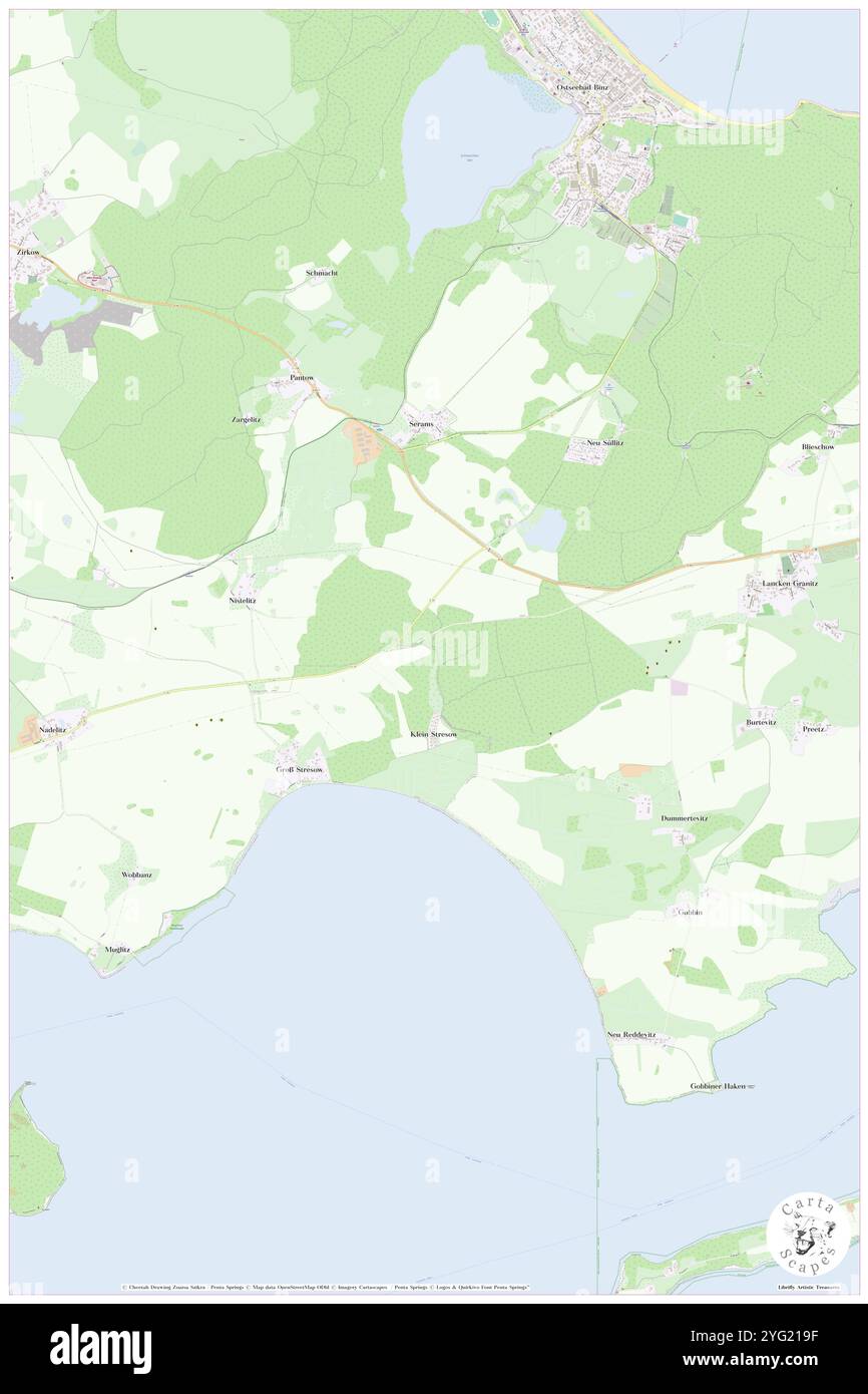 Wandashorst, DE, Allemagne, Mecklembourg-Poméranie occidentale, N 54 21' 43'', N 13 35' 24'', map, Carthascapes map publié en 2024. Explorez Cartascapes, une carte qui révèle la diversité des paysages, des cultures et des écosystèmes de la Terre. Voyage à travers le temps et l'espace, découvrir l'interconnexion du passé, du présent et de l'avenir de notre planète. Banque D'Images