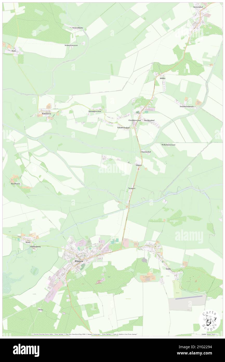 Altgarz, DE, Allemagne, Brandebourg, N 52 46' 37'', N 12 22' 7'', carte, Carthascapes carte publiée en 2024. Explorez Cartascapes, une carte qui révèle la diversité des paysages, des cultures et des écosystèmes de la Terre. Voyage à travers le temps et l'espace, découvrir l'interconnexion du passé, du présent et de l'avenir de notre planète. Banque D'Images