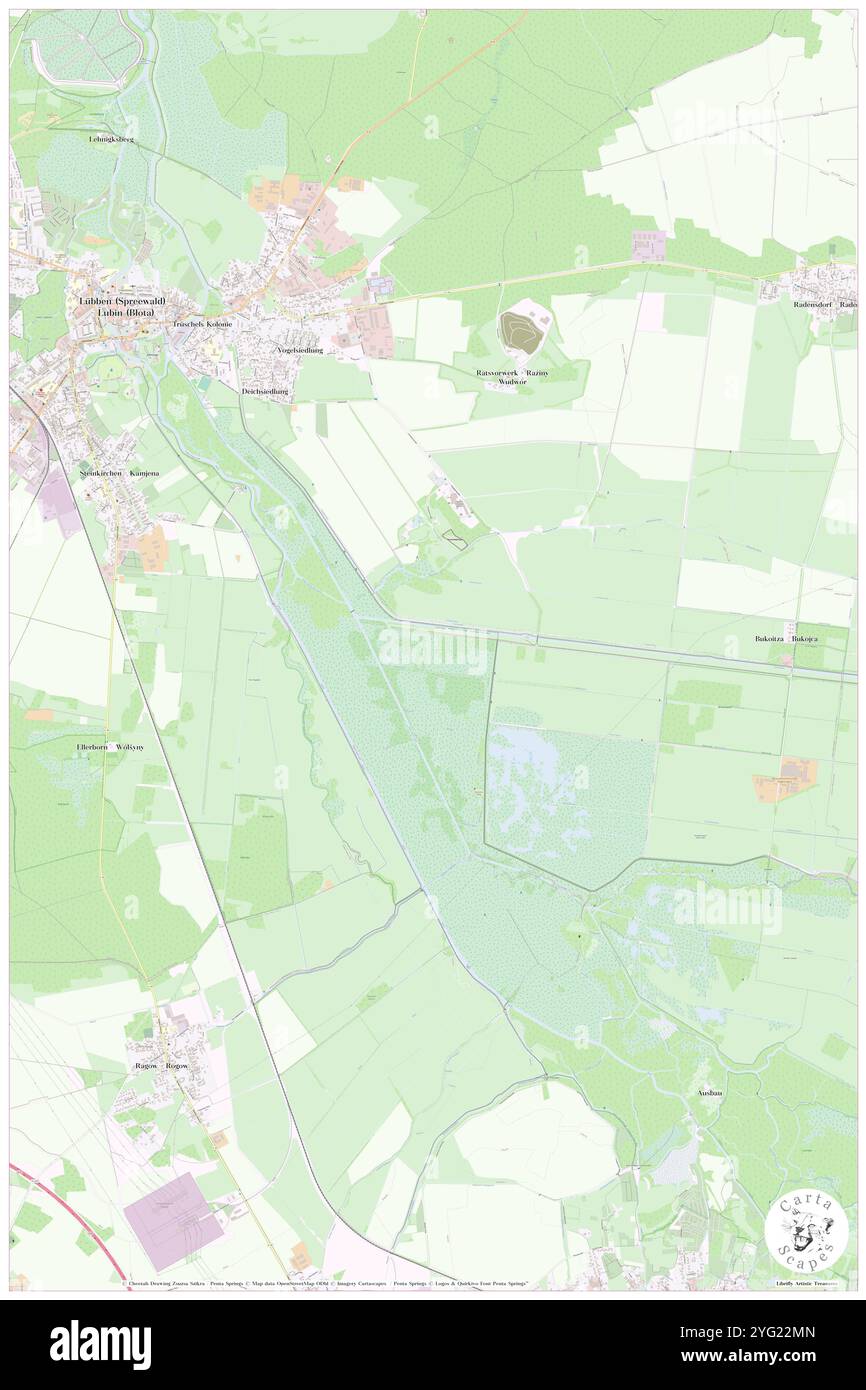 Nordfliess, DE, Allemagne, Brandebourg, N 51 55' 0'', N 13 55' 59'', carte, Carthascapes carte publiée en 2024. Explorez Cartascapes, une carte qui révèle la diversité des paysages, des cultures et des écosystèmes de la Terre. Voyage à travers le temps et l'espace, découvrir l'interconnexion du passé, du présent et de l'avenir de notre planète. Banque D'Images