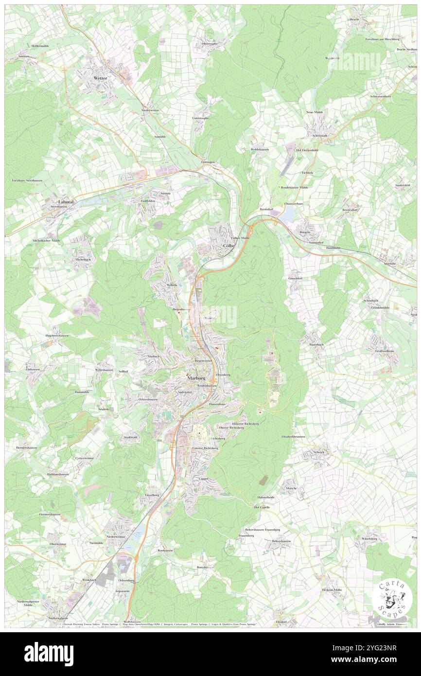 Waldtal, DE, Allemagne, N 51 6' 0'', N 10 11' 59'', carte, Cartascapes carte publiée en 2024. Explorez Cartascapes, une carte qui révèle la diversité des paysages, des cultures et des écosystèmes de la Terre. Voyage à travers le temps et l'espace, découvrir l'interconnexion du passé, du présent et de l'avenir de notre planète. Banque D'Images