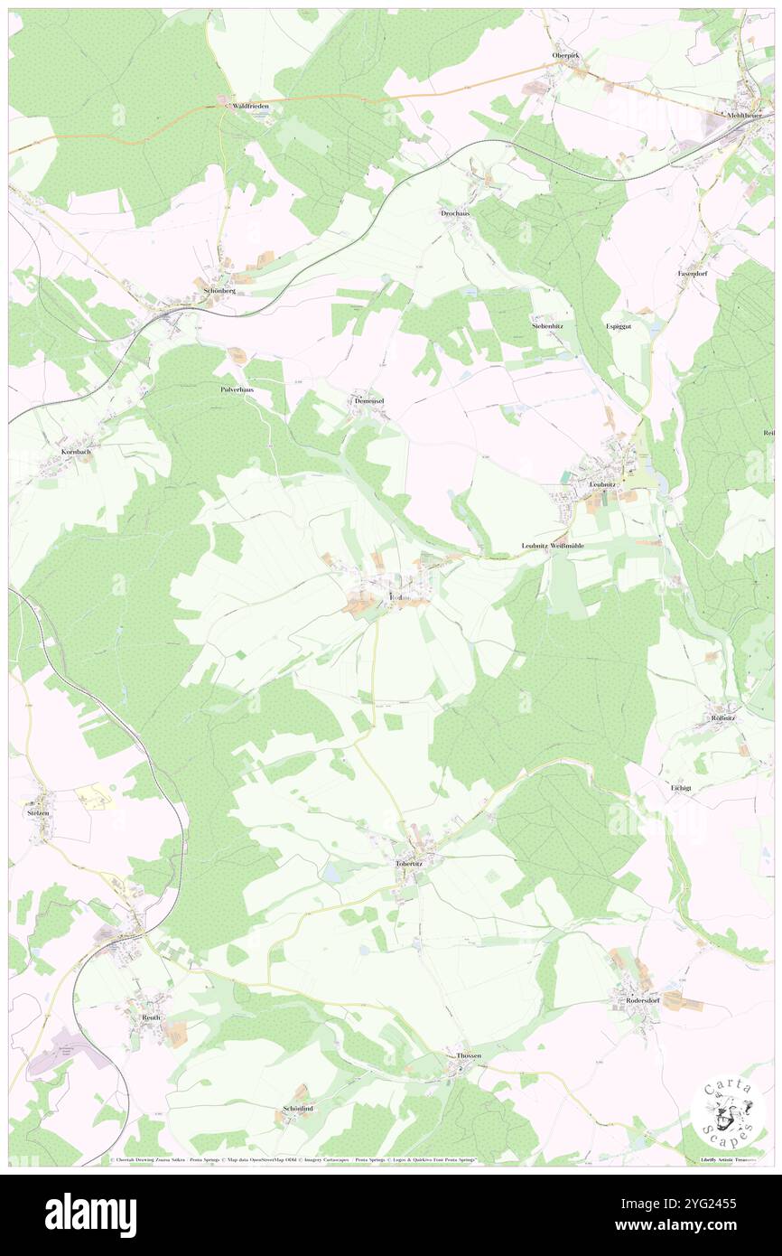 Rodau, DE, Allemagne, Saxe, N 50 30' 20'', N 11 59' 27'', carte, Carthascapes carte publiée en 2024. Explorez Cartascapes, une carte qui révèle la diversité des paysages, des cultures et des écosystèmes de la Terre. Voyage à travers le temps et l'espace, découvrir l'interconnexion du passé, du présent et de l'avenir de notre planète. Banque D'Images