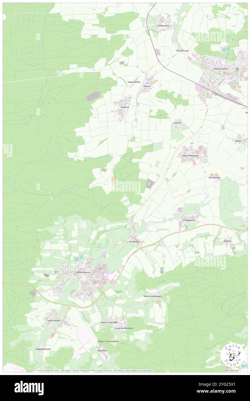 Wuhlholz, DE, Allemagne, Bavière, N 48 19' 0'', N 10 33' 0'', carte, Carthascapes carte publiée en 2024. Explorez Cartascapes, une carte qui révèle la diversité des paysages, des cultures et des écosystèmes de la Terre. Voyage à travers le temps et l'espace, découvrir l'interconnexion du passé, du présent et de l'avenir de notre planète. Banque D'Images