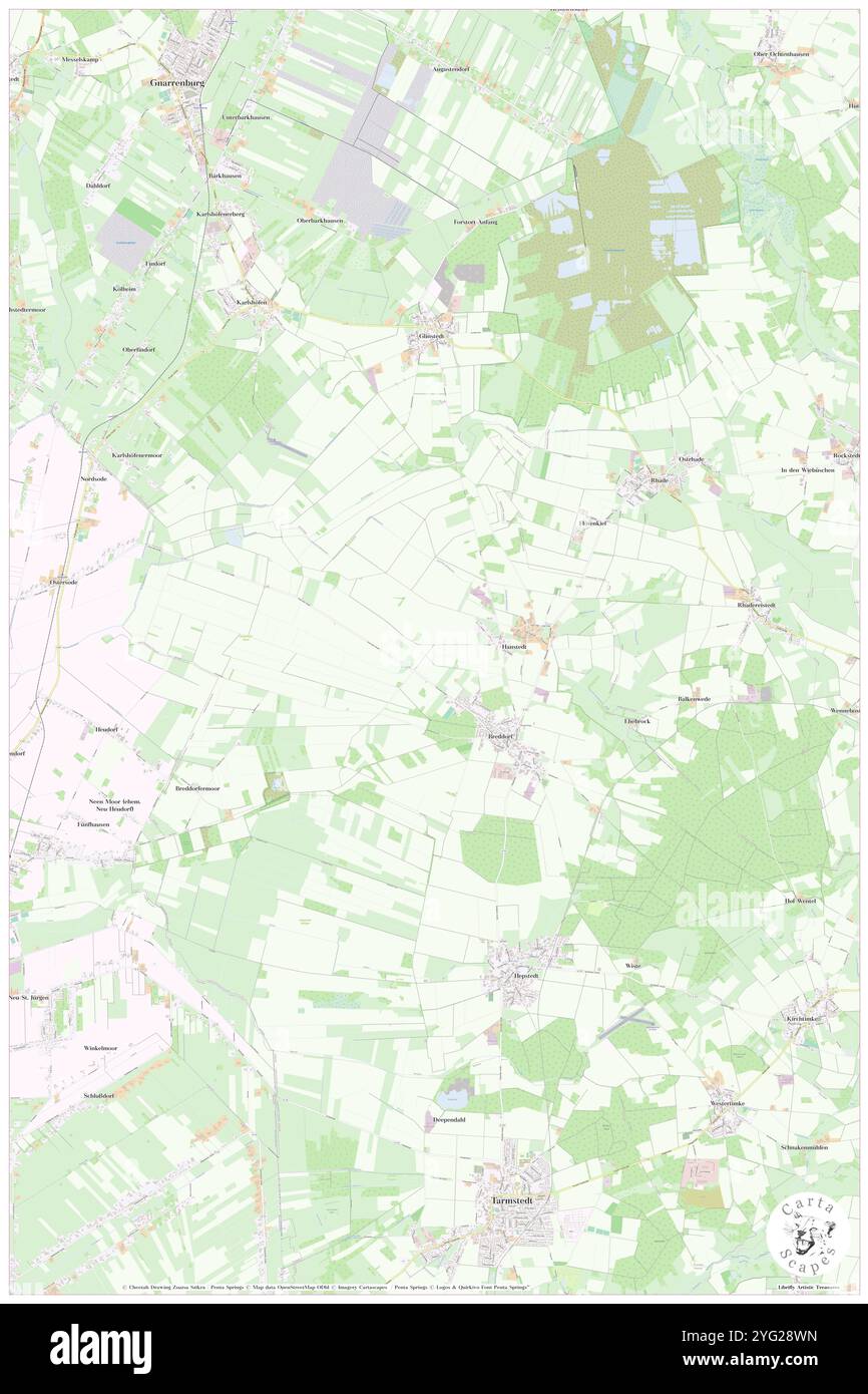 Breddorf, DE, Allemagne, basse-Saxe, N 53 17' 33'', N 9 4' 51'', carte, Carthascapes carte publiée en 2024. Explorez Cartascapes, une carte qui révèle la diversité des paysages, des cultures et des écosystèmes de la Terre. Voyage à travers le temps et l'espace, découvrir l'interconnexion du passé, du présent et de l'avenir de notre planète. Banque D'Images