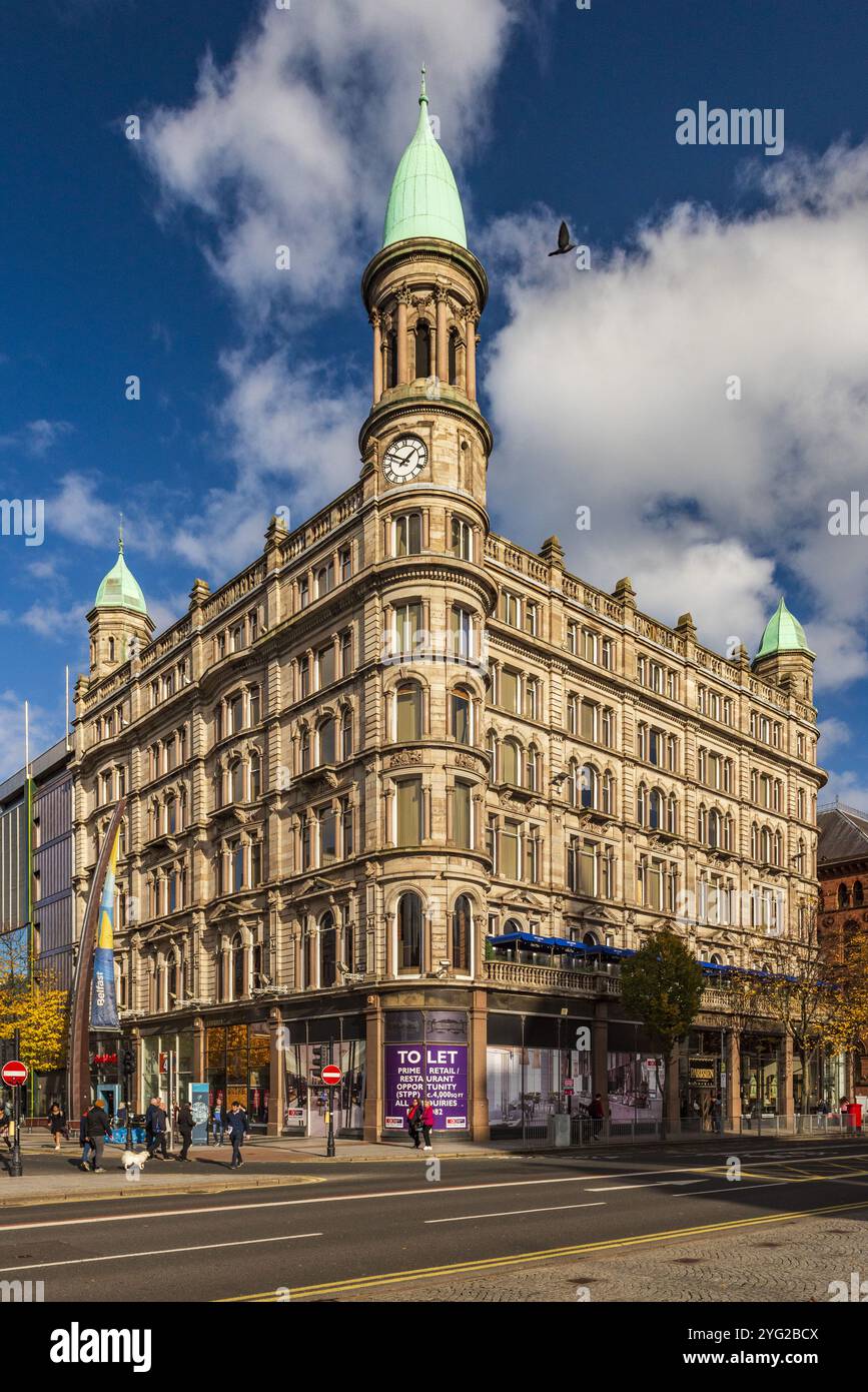 IRLANDE DU NORD, BELFAST, DONEGALL SQUARE Banque D'Images