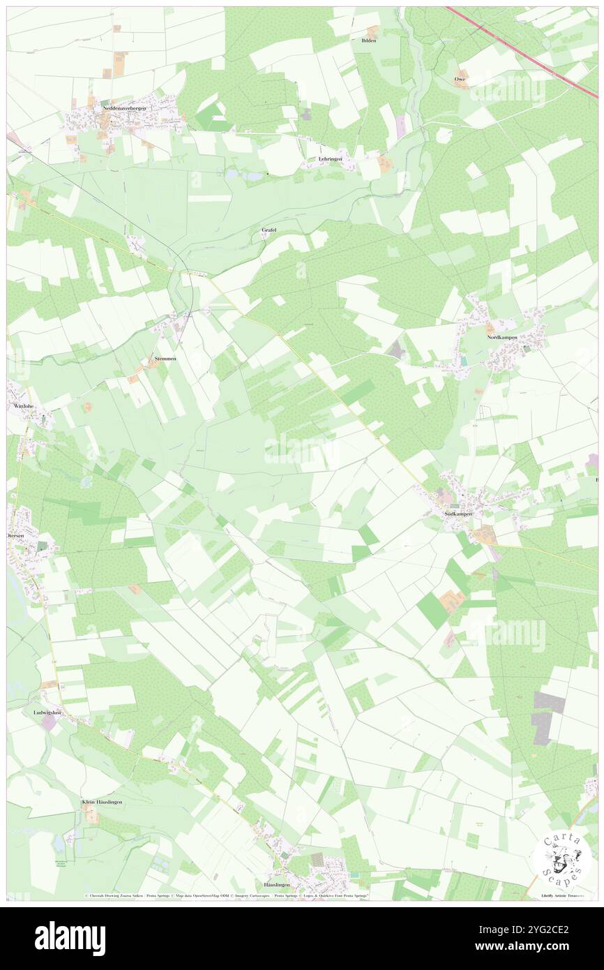 Wittmoor, DE, Allemagne, basse-Saxe, N 52 51' 7'', N 9 23' 46'', carte, Carthascapes carte publiée en 2024. Explorez Cartascapes, une carte qui révèle la diversité des paysages, des cultures et des écosystèmes de la Terre. Voyage à travers le temps et l'espace, découvrir l'interconnexion du passé, du présent et de l'avenir de notre planète. Banque D'Images