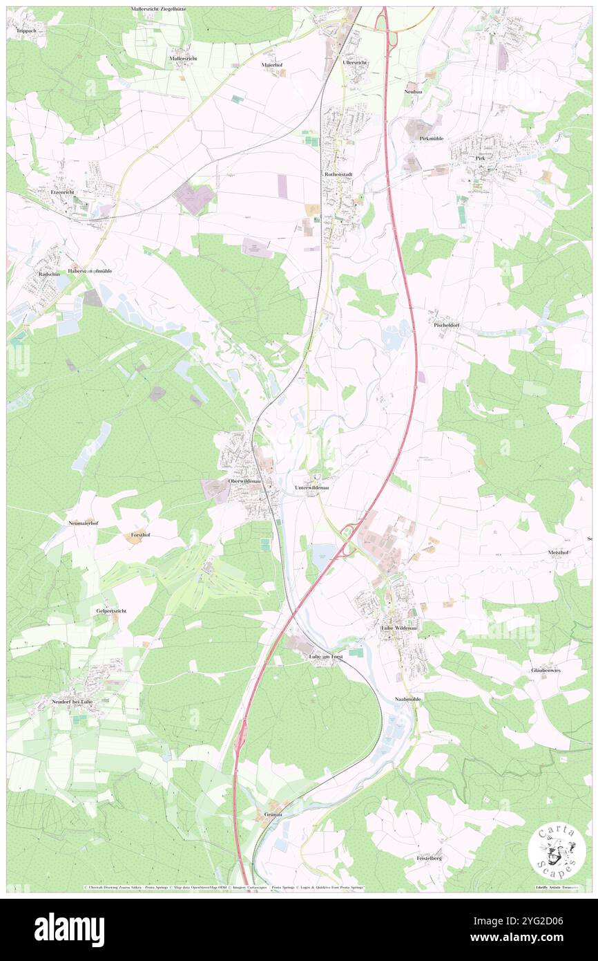 Waldnaab, DE, Allemagne, Bavière, N 49 36' 11'', N 12 7' 58'', carte, Carthascapes carte publiée en 2024. Explorez Cartascapes, une carte qui révèle la diversité des paysages, des cultures et des écosystèmes de la Terre. Voyage à travers le temps et l'espace, découvrir l'interconnexion du passé, du présent et de l'avenir de notre planète. Banque D'Images