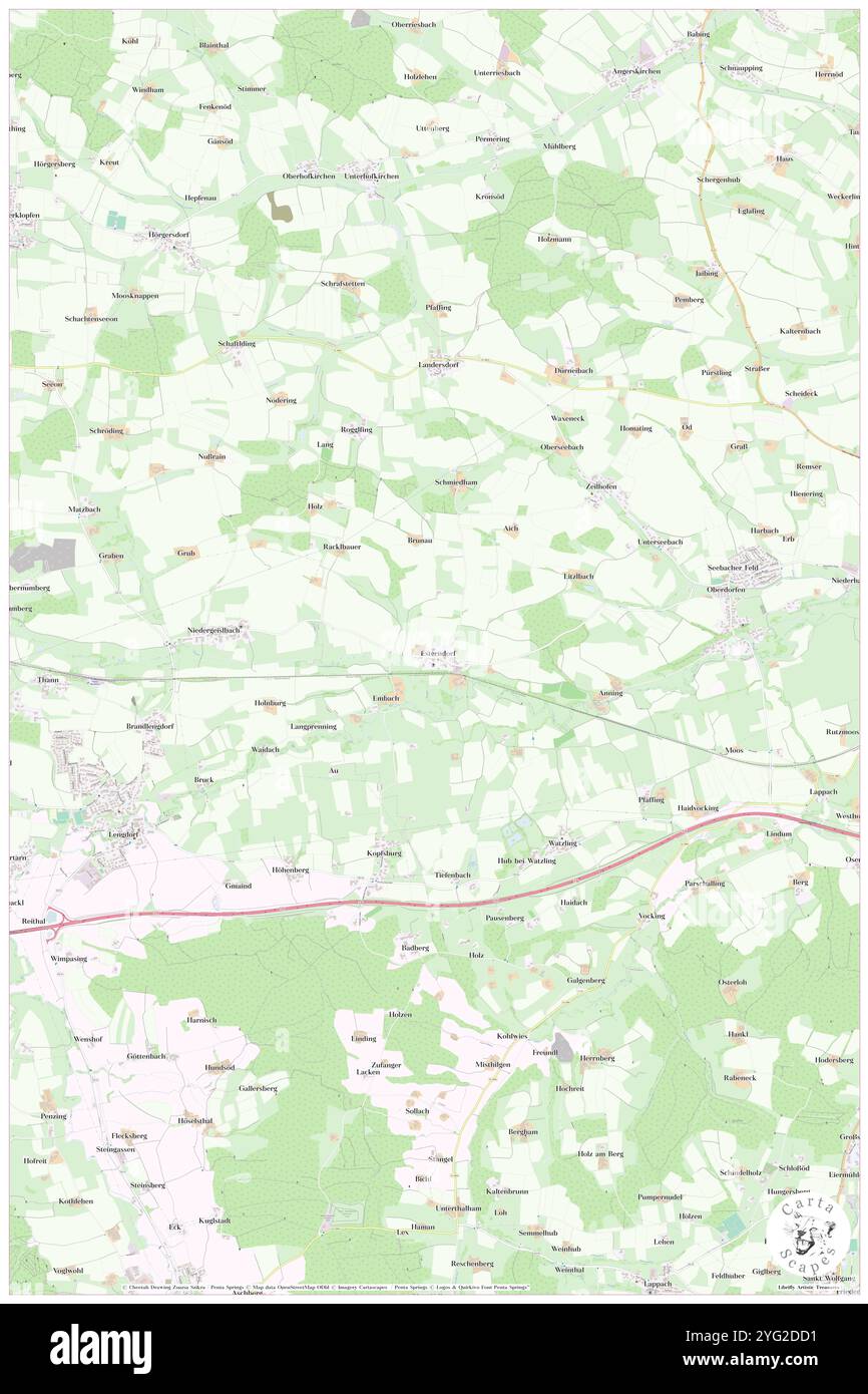 Esterndorf, haute-Bavière, DE, Allemagne, Bavière, n 48 16' 6'', N 12 5' 15'', carte, Cartascapes carte publiée en 2024. Explorez Cartascapes, une carte qui révèle la diversité des paysages, des cultures et des écosystèmes de la Terre. Voyage à travers le temps et l'espace, découvrir l'interconnexion du passé, du présent et de l'avenir de notre planète. Banque D'Images