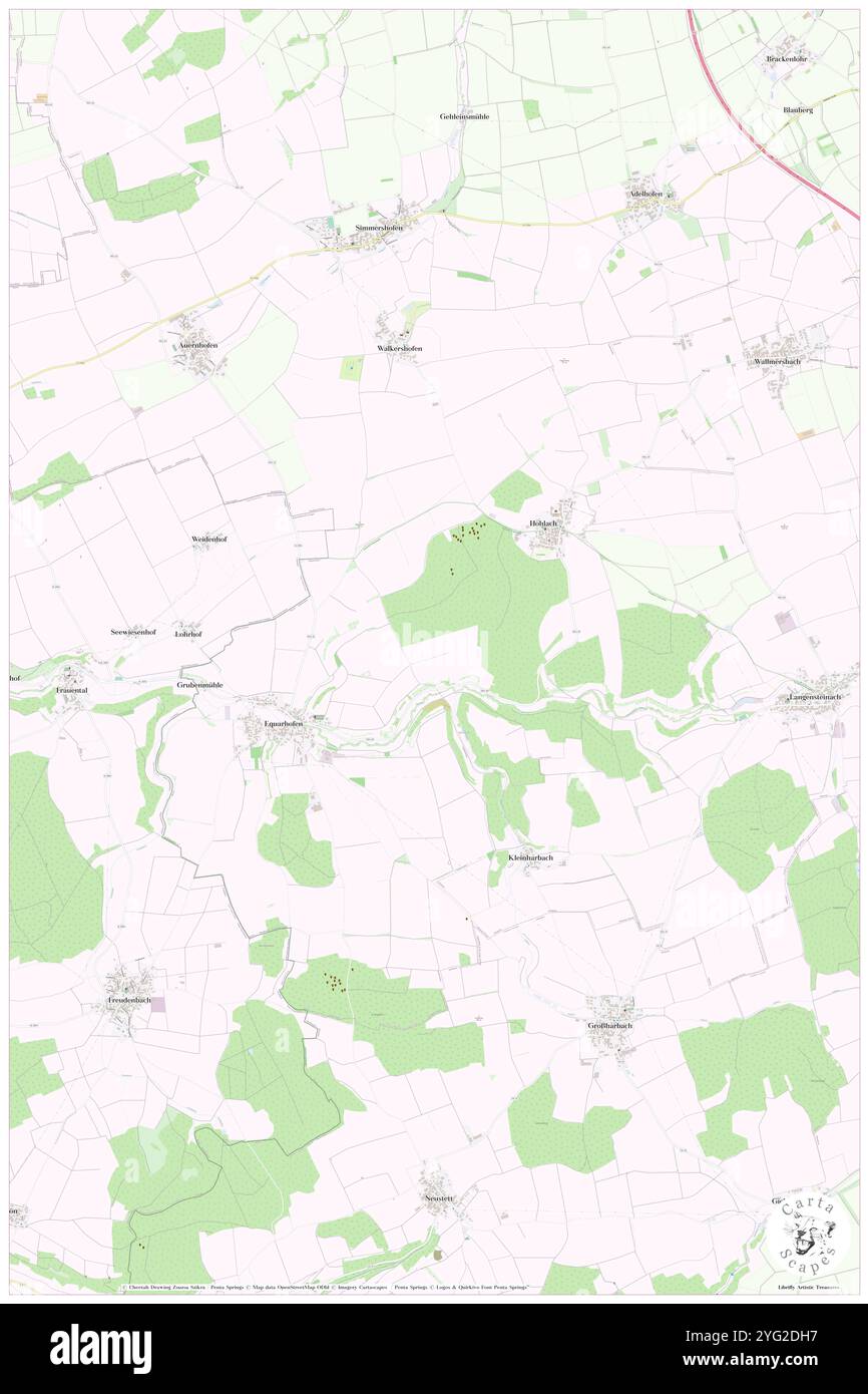 Hogenbach, DE, Allemagne, Bavière, N 49 30' 0'', N 10 7' 59'', carte, Carthascapes carte publiée en 2024. Explorez Cartascapes, une carte qui révèle la diversité des paysages, des cultures et des écosystèmes de la Terre. Voyage à travers le temps et l'espace, découvrir l'interconnexion du passé, du présent et de l'avenir de notre planète. Banque D'Images