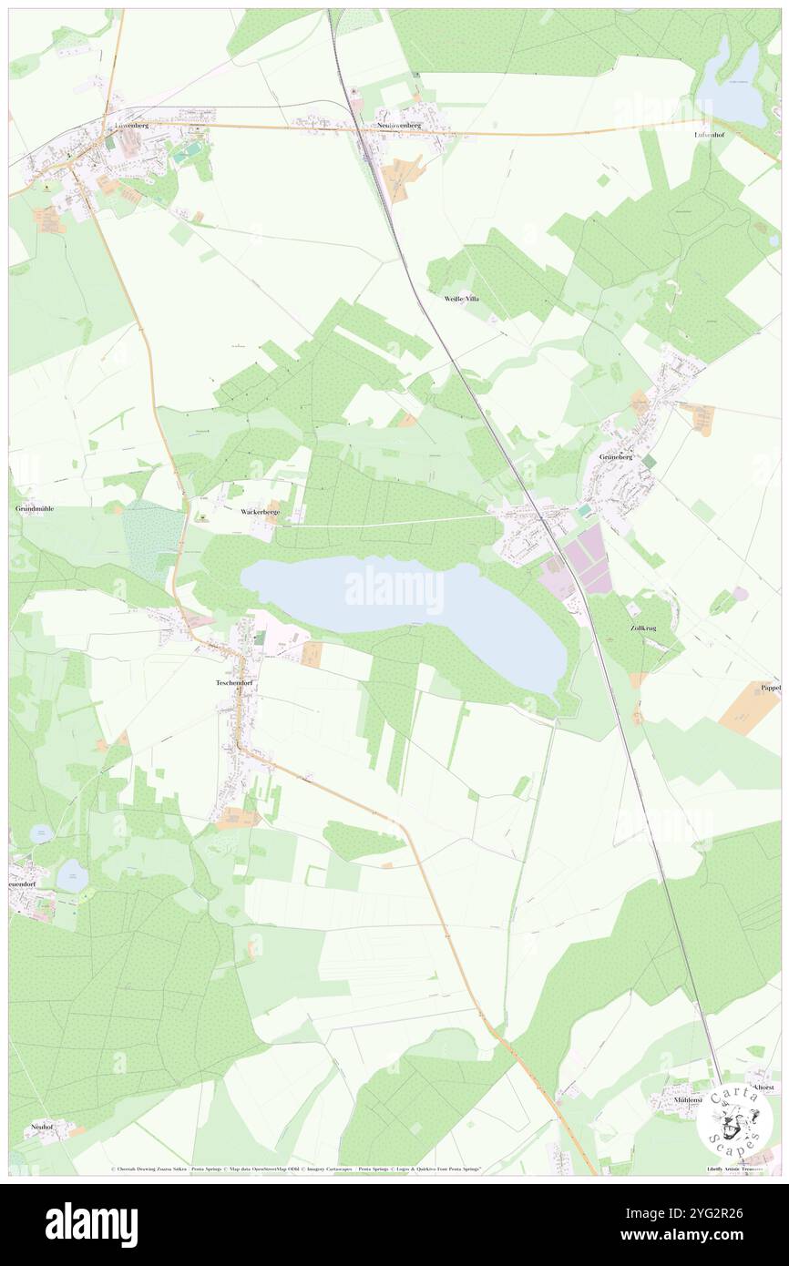 Dretzsee, DE, Allemagne, Brandebourg, N 52 51' 44'', N 13 11' 36'', carte, Carthascapes carte publiée en 2024. Explorez Cartascapes, une carte qui révèle la diversité des paysages, des cultures et des écosystèmes de la Terre. Voyage à travers le temps et l'espace, découvrir l'interconnexion du passé, du présent et de l'avenir de notre planète. Banque D'Images