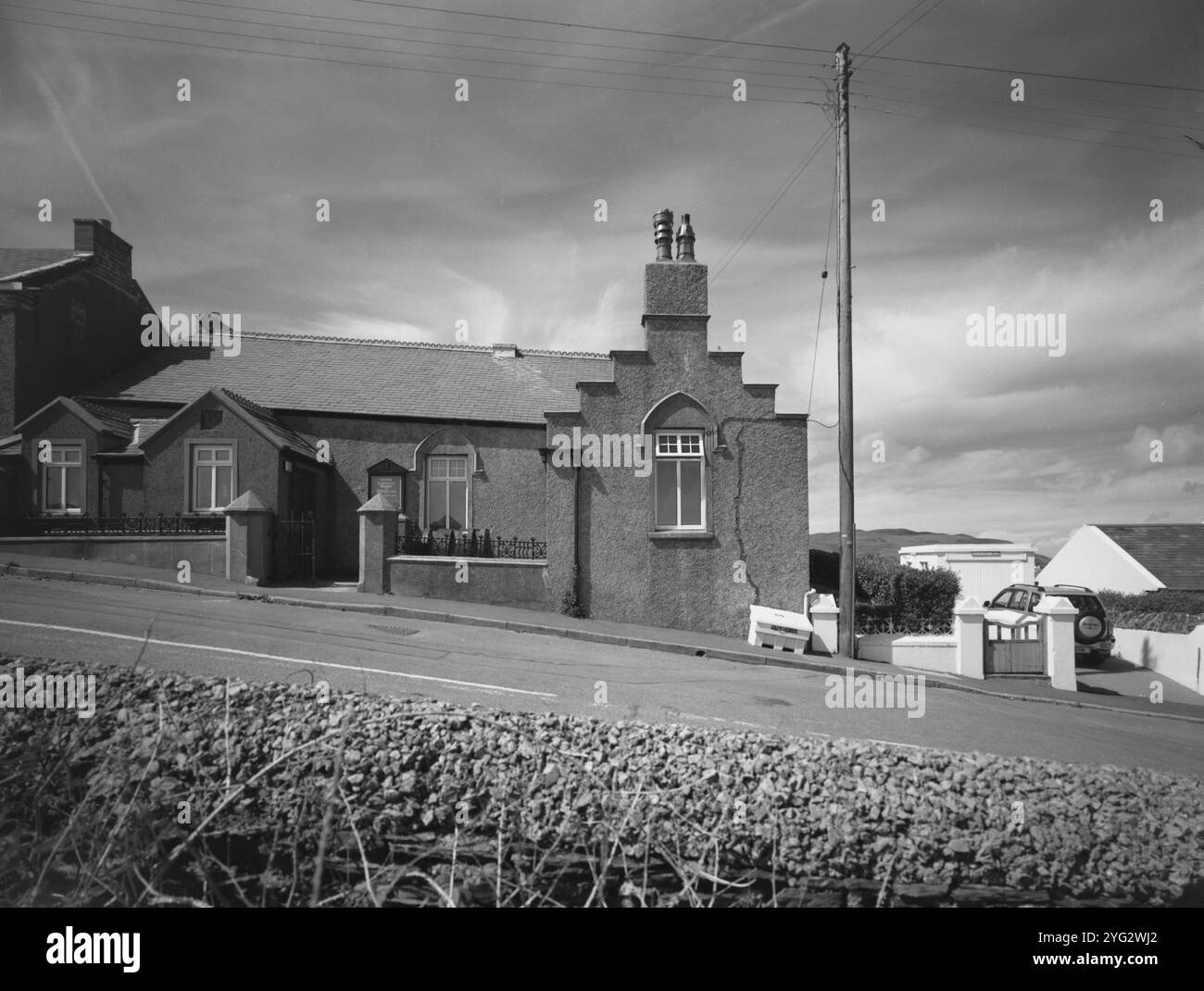 Chapelle méthodiste Howe à Port St Mary, Île de Man Banque D'Images