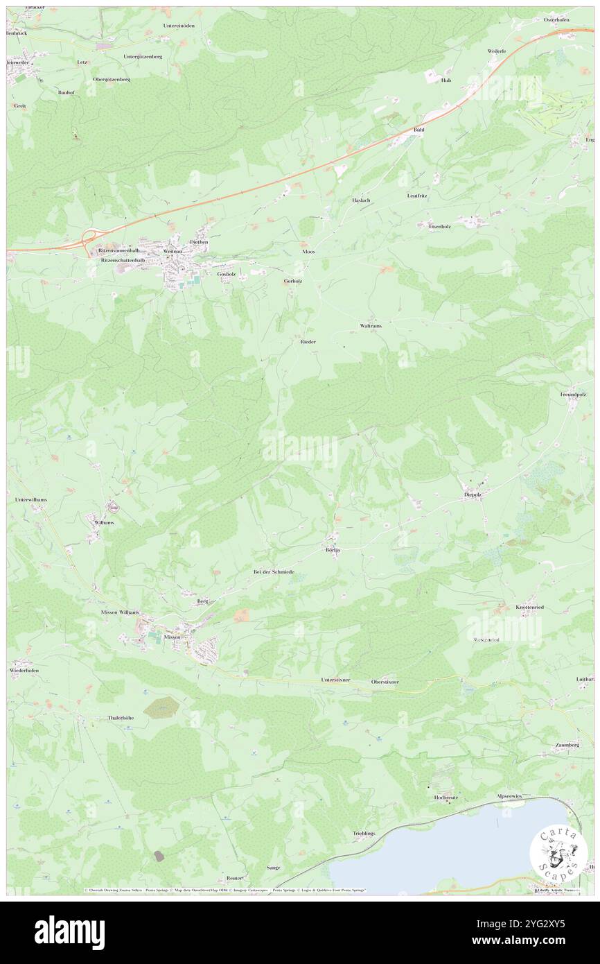 Hauchenberg, DE, Allemagne, Bavière, N 47 37' 7'', N 10 8' 51'', carte, Carthascapes carte publiée en 2024. Explorez Cartascapes, une carte qui révèle la diversité des paysages, des cultures et des écosystèmes de la Terre. Voyage à travers le temps et l'espace, découvrir l'interconnexion du passé, du présent et de l'avenir de notre planète. Banque D'Images