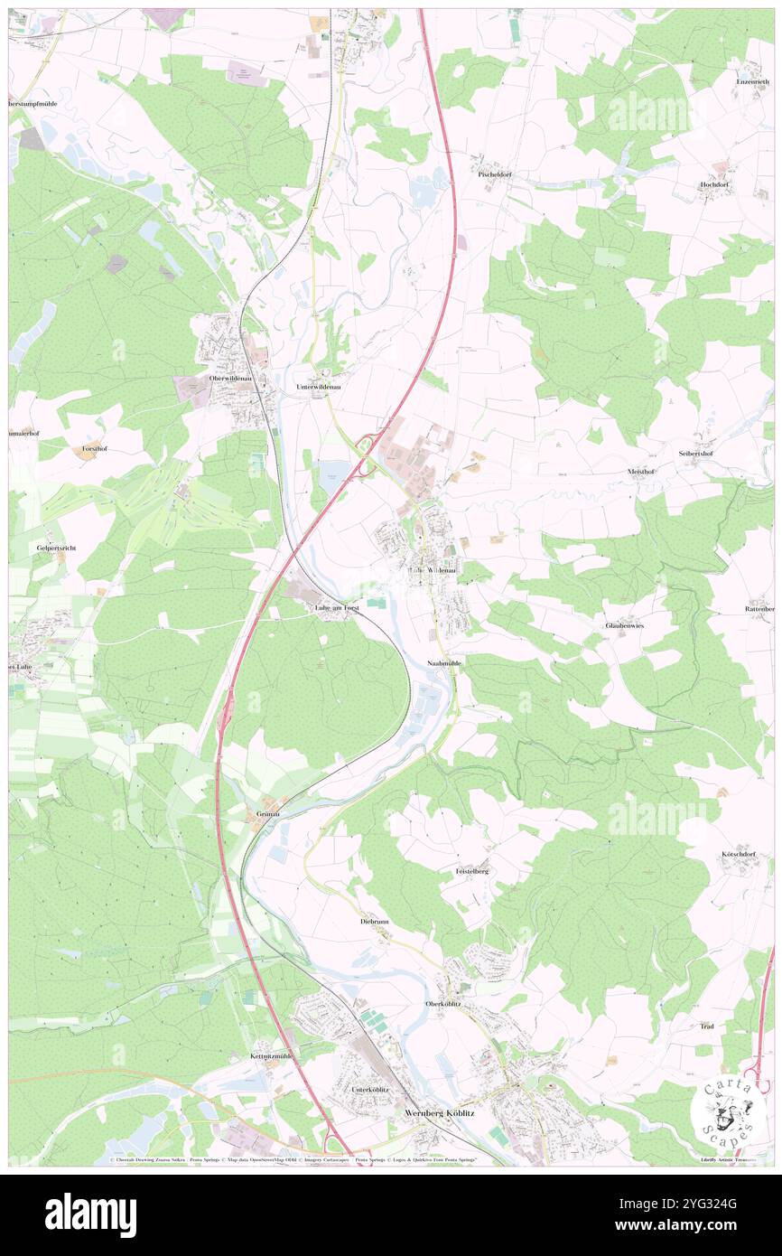 Luhe, DE, Allemagne, Bavière, N 49 34' 54'', N 12 8' 40'', carte, Carthascapes carte publiée en 2024. Explorez Cartascapes, une carte qui révèle la diversité des paysages, des cultures et des écosystèmes de la Terre. Voyage à travers le temps et l'espace, découvrir l'interconnexion du passé, du présent et de l'avenir de notre planète. Banque D'Images