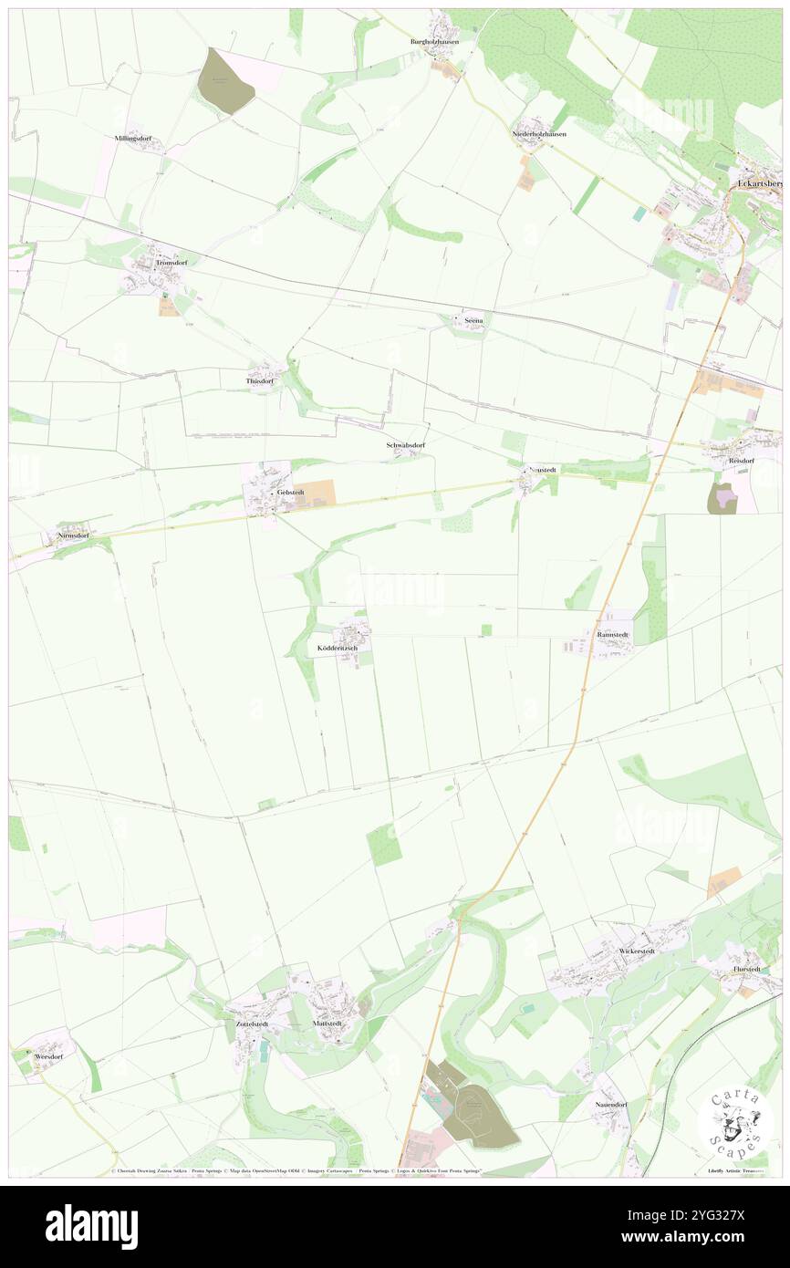 Gebstedt, DE, Allemagne, Thuringe, N 51 6' 0'', N 11 30' 0'', carte, Carthascapes carte publiée en 2024. Explorez Cartascapes, une carte qui révèle la diversité des paysages, des cultures et des écosystèmes de la Terre. Voyage à travers le temps et l'espace, découvrir l'interconnexion du passé, du présent et de l'avenir de notre planète. Banque D'Images