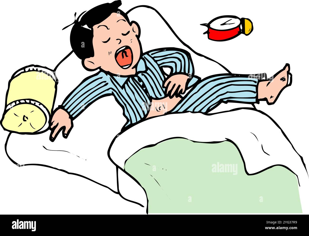 Sac de couchage Banque D'Images