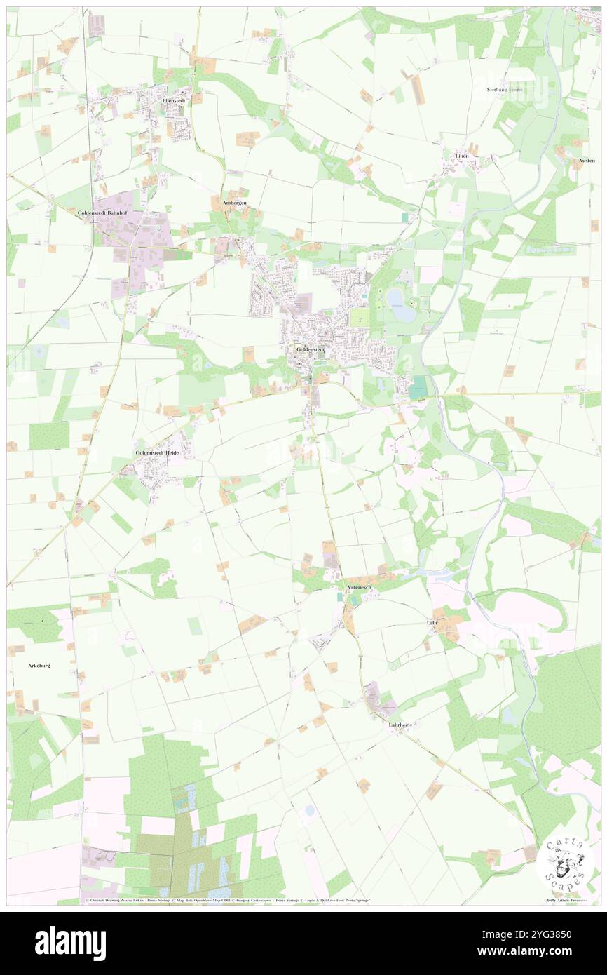 Gastrup, DE, Allemagne, basse-Saxe, N 52 46' 34'', N 8 25' 48'', carte, Carthascapes carte publiée en 2024. Explorez Cartascapes, une carte qui révèle la diversité des paysages, des cultures et des écosystèmes de la Terre. Voyage à travers le temps et l'espace, découvrir l'interconnexion du passé, du présent et de l'avenir de notre planète. Banque D'Images