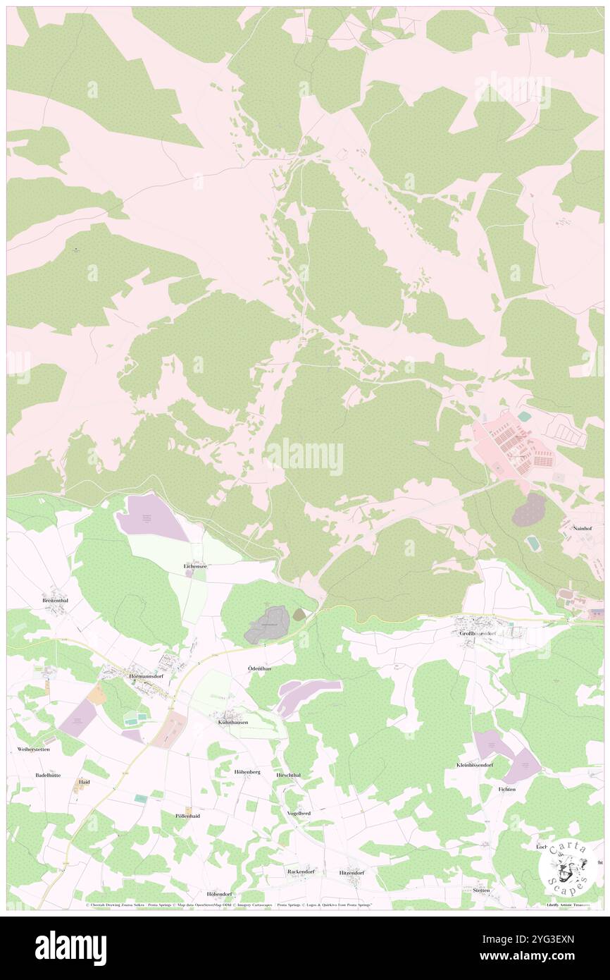 Kindsschlag, DE, Allemagne, Bavière, N 49 13' 59'', N 11 46' 59'', carte, Carthascapes carte publiée en 2024. Explorez Cartascapes, une carte qui révèle la diversité des paysages, des cultures et des écosystèmes de la Terre. Voyage à travers le temps et l'espace, découvrir l'interconnexion du passé, du présent et de l'avenir de notre planète. Banque D'Images