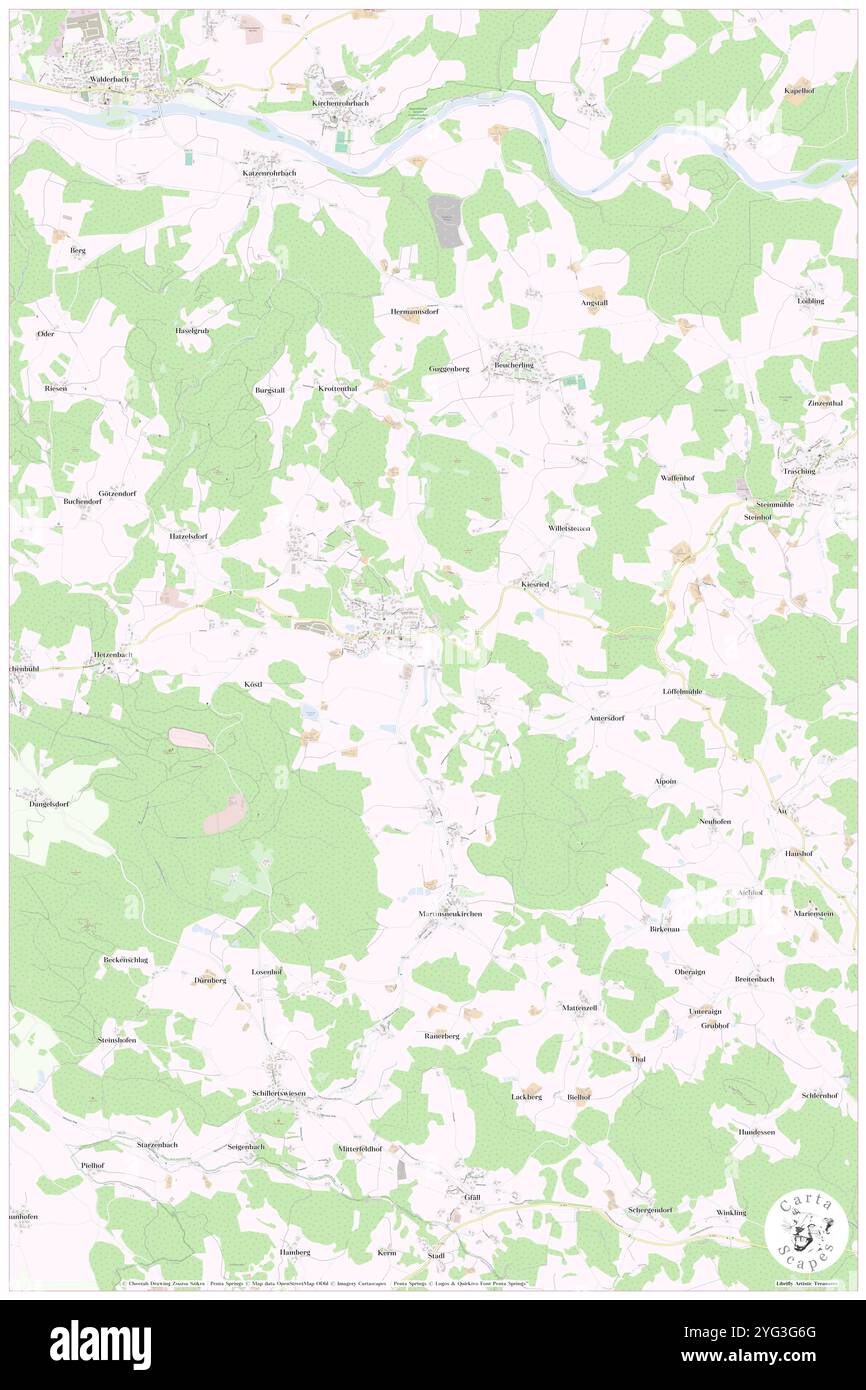 Zell, haute-Bavière, DE, Allemagne, Bavière, n 47 53' 16'', N 12 44' 35'', carte, Carthascapes carte publiée en 2024. Explorez Cartascapes, une carte qui révèle la diversité des paysages, des cultures et des écosystèmes de la Terre. Voyage à travers le temps et l'espace, découvrir l'interconnexion du passé, du présent et de l'avenir de notre planète. Banque D'Images