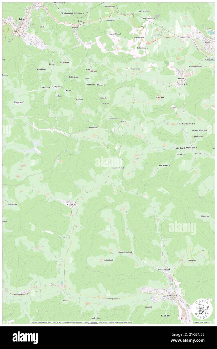 Doldenhof, Fribourg Region, DE, Allemagne, Bade-Wurtemberg, n 48 5' 15'', N 8 16' 26'', carte, Carthascapes carte publiée en 2024. Explorez Cartascapes, une carte qui révèle la diversité des paysages, des cultures et des écosystèmes de la Terre. Voyage à travers le temps et l'espace, découvrir l'interconnexion du passé, du présent et de l'avenir de notre planète. Banque D'Images