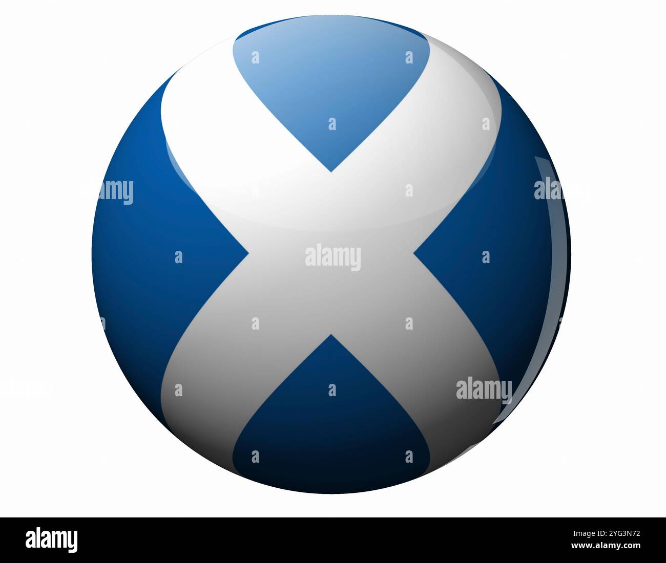 Drapeau écossais Banque D'Images