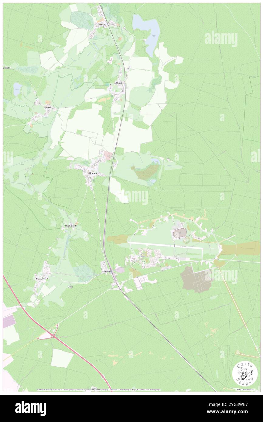 Briesen, DE, Allemagne, Brandebourg, N 51 44' 1'', N 14 6' 47'', carte, Carthascapes carte publiée en 2024. Explorez Cartascapes, une carte qui révèle la diversité des paysages, des cultures et des écosystèmes de la Terre. Voyage à travers le temps et l'espace, découvrir l'interconnexion du passé, du présent et de l'avenir de notre planète. Banque D'Images