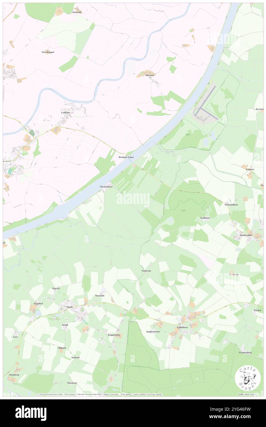 Meckelmoor, DE, Allemagne, Schleswig-Holstein, N 54 11' 55'', N 9 34' 22'', carte, Carthascapes carte publiée en 2024. Explorez Cartascapes, une carte qui révèle la diversité des paysages, des cultures et des écosystèmes de la Terre. Voyage à travers le temps et l'espace, découvrir l'interconnexion du passé, du présent et de l'avenir de notre planète. Banque D'Images