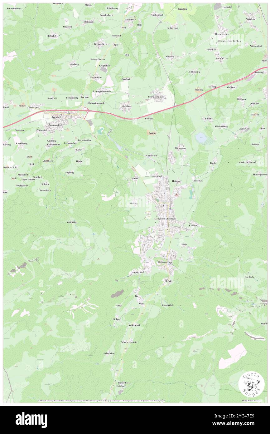 Polching, haute-Bavière, DE, Allemagne, Bavière, n 47 46' 49'', N 12 18' 43'', carte, Cartascapes carte publiée en 2024. Explorez Cartascapes, une carte qui révèle la diversité des paysages, des cultures et des écosystèmes de la Terre. Voyage à travers le temps et l'espace, découvrir l'interconnexion du passé, du présent et de l'avenir de notre planète. Banque D'Images