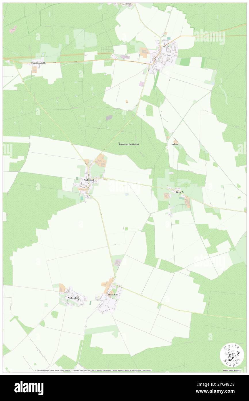 Wahlsdorf, DE, Allemagne, Brandebourg, N 51 57' 22'', N 13 19' 40'', map, Carthascapes carte publiée en 2024. Explorez Cartascapes, une carte qui révèle la diversité des paysages, des cultures et des écosystèmes de la Terre. Voyage à travers le temps et l'espace, découvrir l'interconnexion du passé, du présent et de l'avenir de notre planète. Banque D'Images