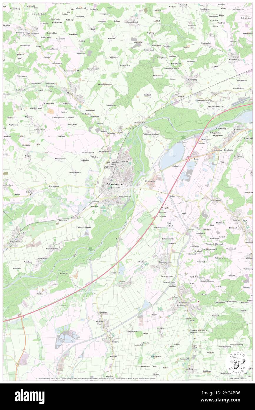 Moosburg, basse-Bavière, DE, Allemagne, Bavière, n 48 37' 0'', N 11 56' 59'', carte, Cartascapes carte publiée en 2024. Explorez Cartascapes, une carte qui révèle la diversité des paysages, des cultures et des écosystèmes de la Terre. Voyage à travers le temps et l'espace, découvrir l'interconnexion du passé, du présent et de l'avenir de notre planète. Banque D'Images