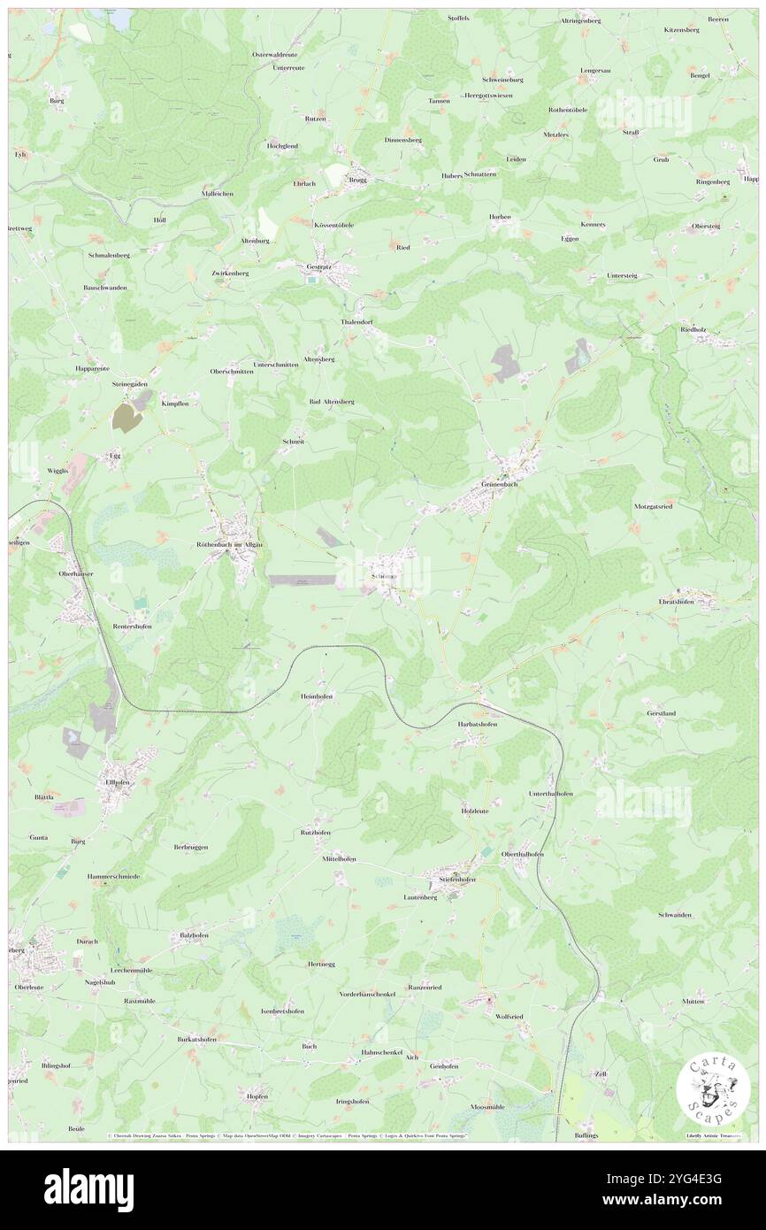 Schonau, Souabe, DE, Allemagne, Bavière, n 47 37' 12'', N 9 59' 39'', carte, Carthascapes carte publiée en 2024. Explorez Cartascapes, une carte qui révèle la diversité des paysages, des cultures et des écosystèmes de la Terre. Voyage à travers le temps et l'espace, découvrir l'interconnexion du passé, du présent et de l'avenir de notre planète. Banque D'Images