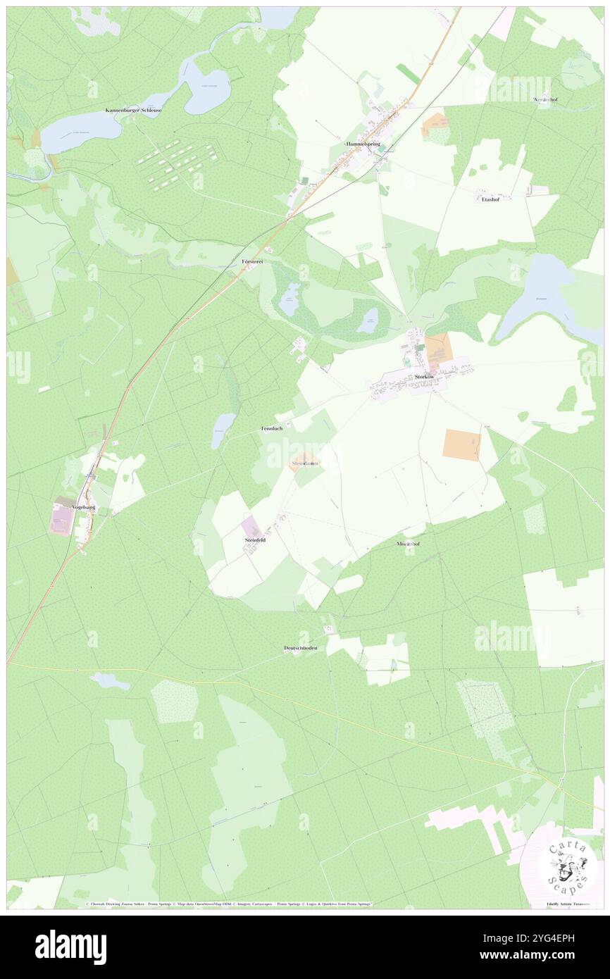 Steindamm, DE, Allemagne, Brandebourg, N 53 2' 21'', N 13 25' 18'', map, Carthascapes Map publié en 2024. Explorez Cartascapes, une carte qui révèle la diversité des paysages, des cultures et des écosystèmes de la Terre. Voyage à travers le temps et l'espace, découvrir l'interconnexion du passé, du présent et de l'avenir de notre planète. Banque D'Images