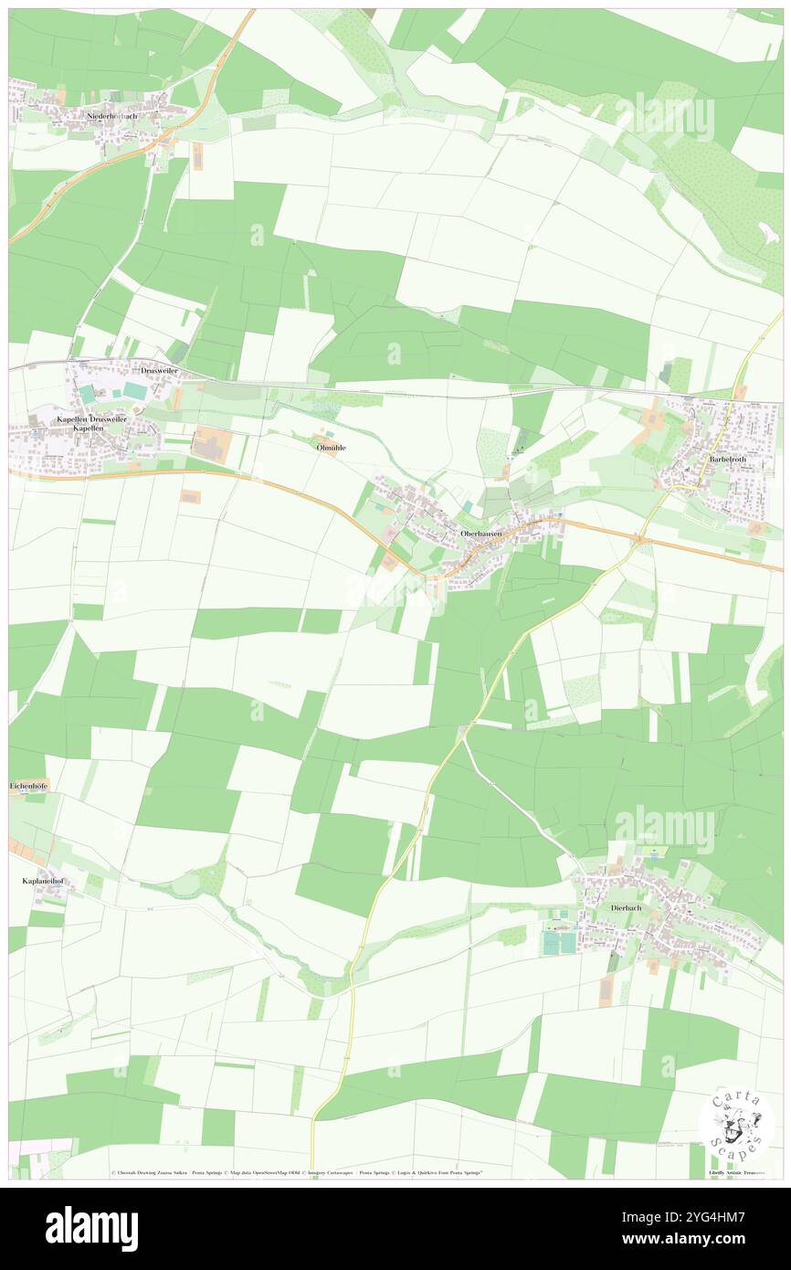 Oberhausen, Regierungsbezirk Stuttgart, DE, Allemagne, Bade-Wurtemberg, n 48 44' 17'', N 9 39' 35'', carte, Carthascapes carte publiée en 2024. Explorez Cartascapes, une carte qui révèle la diversité des paysages, des cultures et des écosystèmes de la Terre. Voyage à travers le temps et l'espace, découvrir l'interconnexion du passé, du présent et de l'avenir de notre planète. Banque D'Images