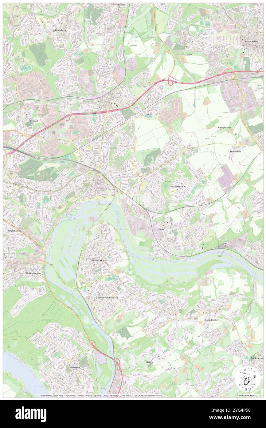 Essen-Steele Sued Bahnhof, Düsseldorf District, DE, Allemagne, Rhénanie-du-Nord-Westphalie, n 51 26' 36'', N 7 5' 23'', carte, Cartascapes carte publiée en 2024. Explorez Cartascapes, une carte qui révèle la diversité des paysages, des cultures et des écosystèmes de la Terre. Voyage à travers le temps et l'espace, découvrir l'interconnexion du passé, du présent et de l'avenir de notre planète. Banque D'Images