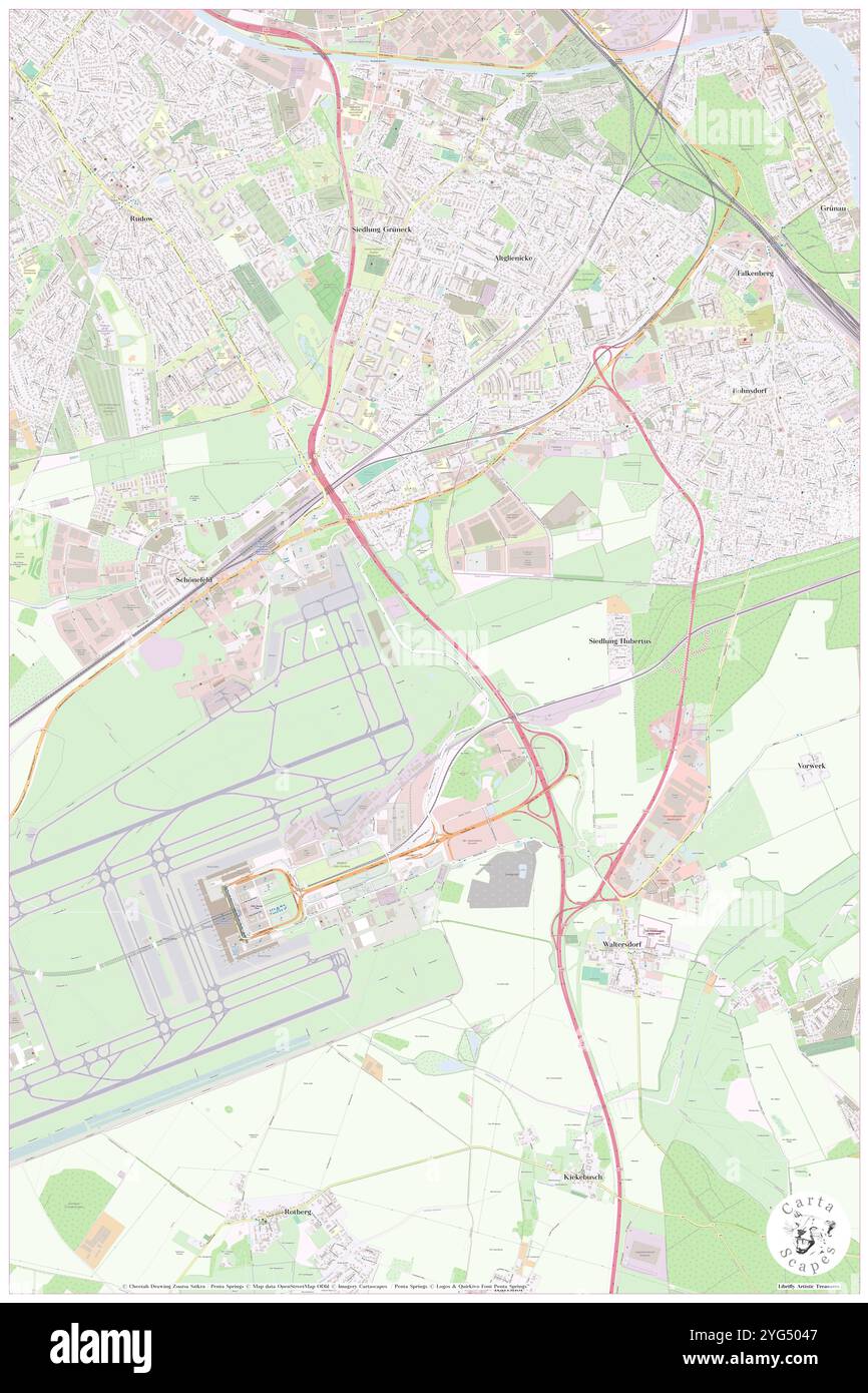 Schonfelder Seen, DE, Allemagne, Brandebourg, N 52 22' 59'', N 13 31' 59'', carte, Carthascapes carte publiée en 2024. Explorez Cartascapes, une carte qui révèle la diversité des paysages, des cultures et des écosystèmes de la Terre. Voyage à travers le temps et l'espace, découvrir l'interconnexion du passé, du présent et de l'avenir de notre planète. Banque D'Images