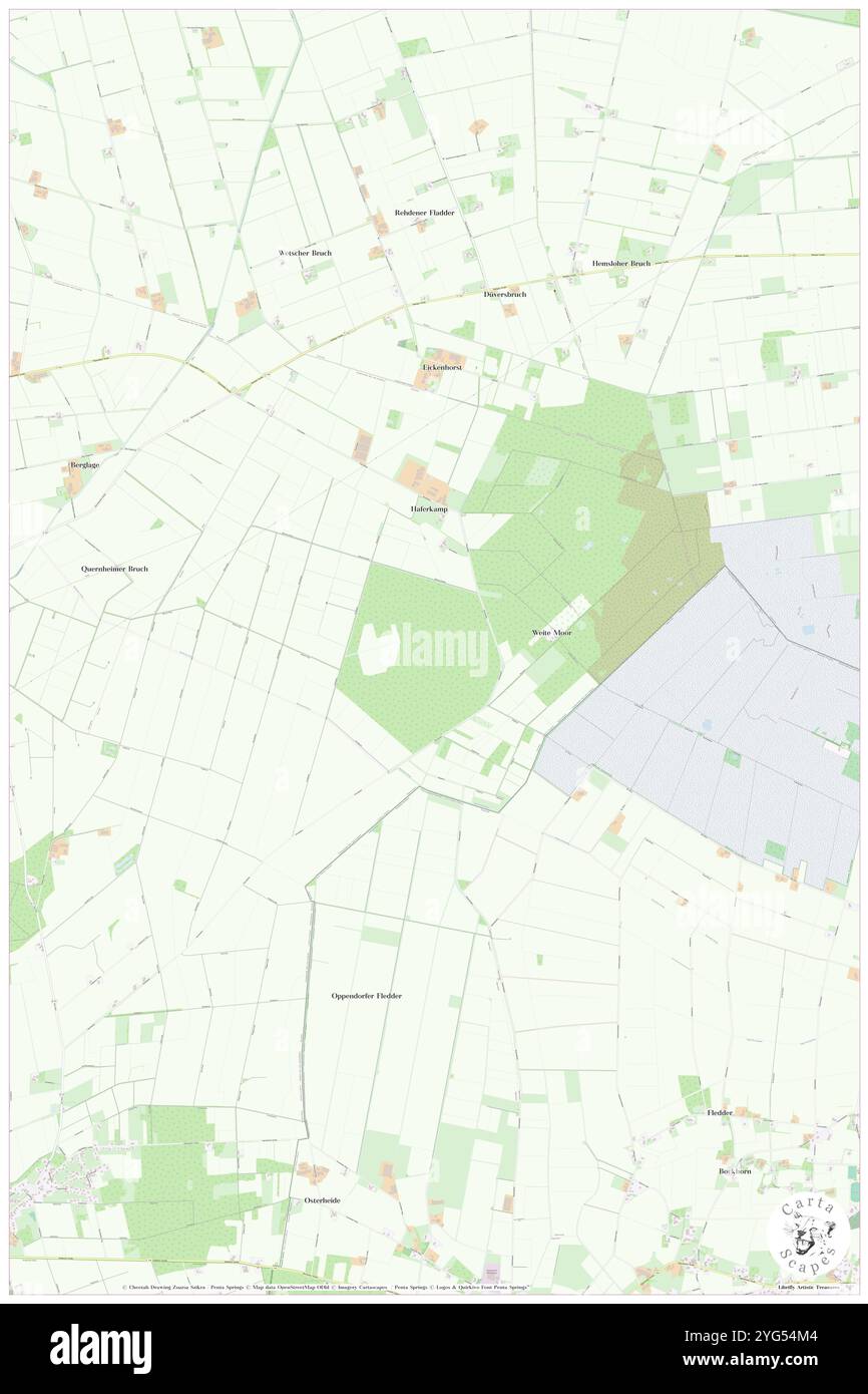 Thielmannshorst, DE, Allemagne, basse-Saxe, N 52 30' 30'', N 8 28' 27'', carte, Carthascapes carte publiée en 2024. Explorez Cartascapes, une carte qui révèle la diversité des paysages, des cultures et des écosystèmes de la Terre. Voyage à travers le temps et l'espace, découvrir l'interconnexion du passé, du présent et de l'avenir de notre planète. Banque D'Images