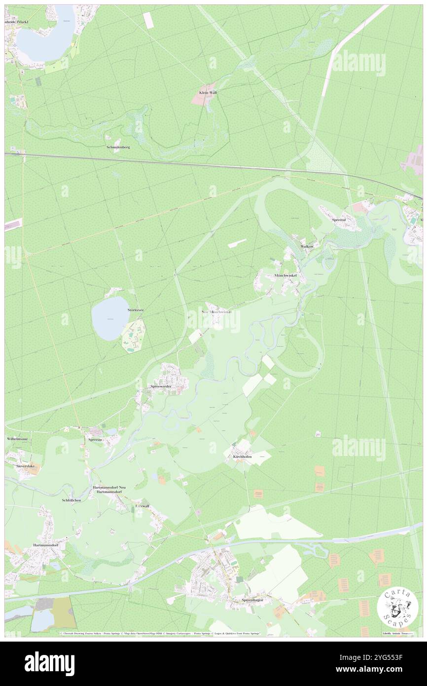 Neu Moenchwinkel, DE, Allemagne, Brandebourg, N 52 22' 56'', N 13 52' 15'', carte, Carthascapes carte publiée en 2024. Explorez Cartascapes, une carte qui révèle la diversité des paysages, des cultures et des écosystèmes de la Terre. Voyage à travers le temps et l'espace, découvrir l'interconnexion du passé, du présent et de l'avenir de notre planète. Banque D'Images