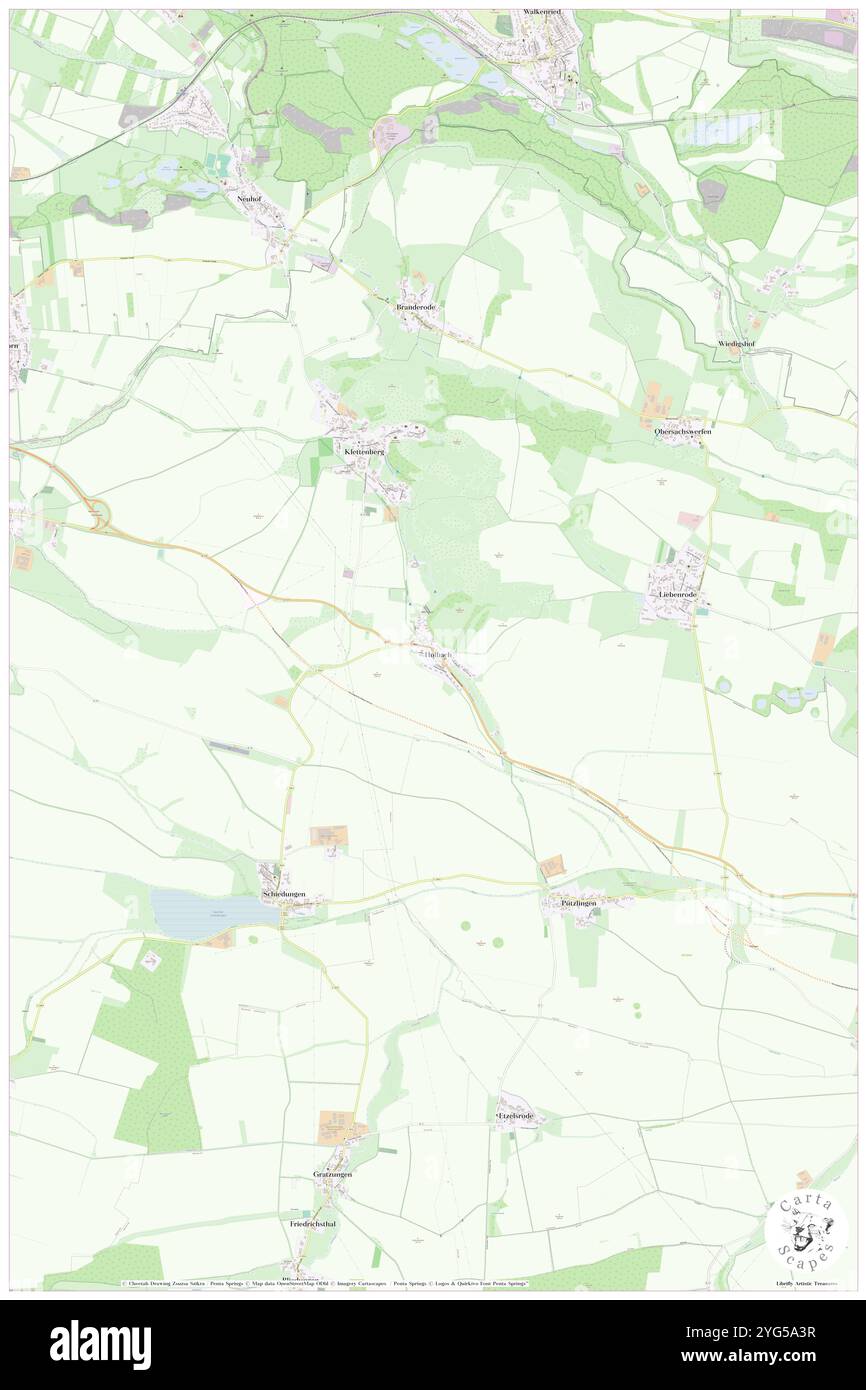 Holbach, DE, Allemagne, Thuringe, N 51 32' 27'', N 10 36' 11'', carte, Carthascapes carte publiée en 2024. Explorez Cartascapes, une carte qui révèle la diversité des paysages, des cultures et des écosystèmes de la Terre. Voyage à travers le temps et l'espace, découvrir l'interconnexion du passé, du présent et de l'avenir de notre planète. Banque D'Images