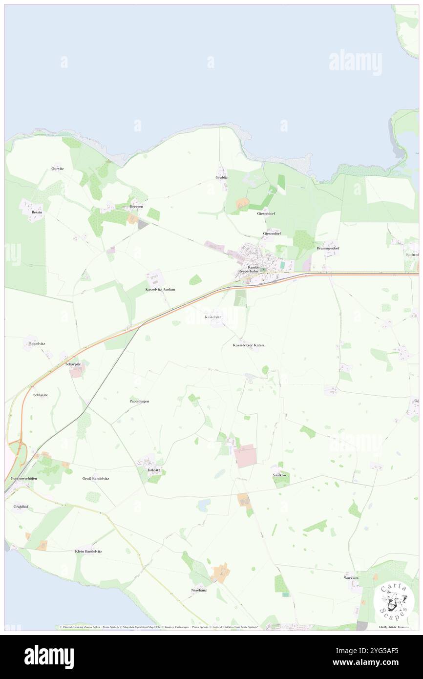 Kasselvitz, DE, Allemagne, Mecklembourg-Poméranie occidentale, N 54 20' 53'', N 13 11' 31'', map, Carthascapes map publié en 2024. Explorez Cartascapes, une carte qui révèle la diversité des paysages, des cultures et des écosystèmes de la Terre. Voyage à travers le temps et l'espace, découvrir l'interconnexion du passé, du présent et de l'avenir de notre planète. Banque D'Images