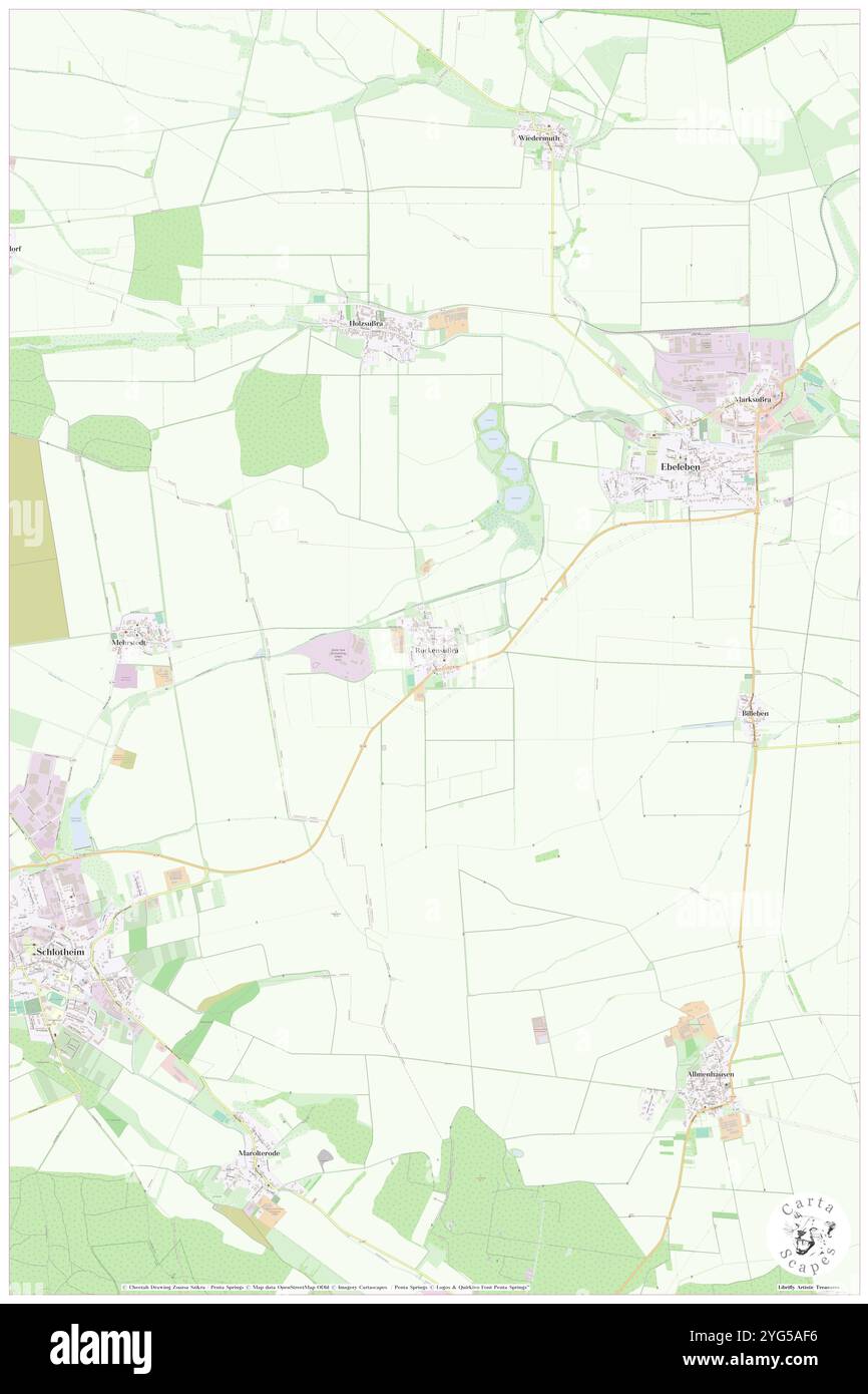 Rockensussra, DE, Allemagne, Thuringe, N 51 16' 8'', N 10 42' 3'', carte, Carthascapes carte publiée en 2024. Explorez Cartascapes, une carte qui révèle la diversité des paysages, des cultures et des écosystèmes de la Terre. Voyage à travers le temps et l'espace, découvrir l'interconnexion du passé, du présent et de l'avenir de notre planète. Banque D'Images