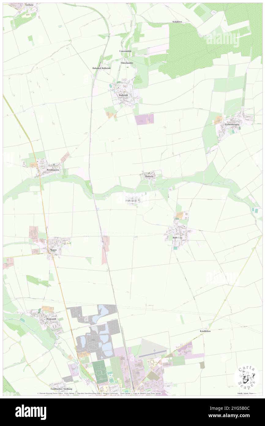 Pfullendorf, DE, Allemagne, Thuringe, N 51 0' 29'', N 10 43' 14'', carte, Carthascapes carte publiée en 2024. Explorez Cartascapes, une carte qui révèle la diversité des paysages, des cultures et des écosystèmes de la Terre. Voyage à travers le temps et l'espace, découvrir l'interconnexion du passé, du présent et de l'avenir de notre planète. Banque D'Images