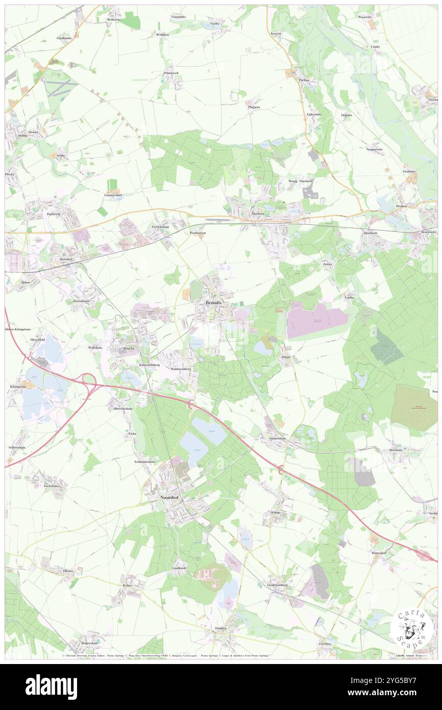 Brandis, DE, Allemagne, Saxe, N 51 20' 11'', N 12 36' 32'', carte, Carthascapes carte publiée en 2024. Explorez Cartascapes, une carte qui révèle la diversité des paysages, des cultures et des écosystèmes de la Terre. Voyage à travers le temps et l'espace, découvrir l'interconnexion du passé, du présent et de l'avenir de notre planète. Banque D'Images