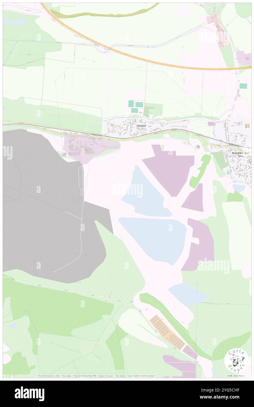 Amsdorf, DE, Allemagne, Saxe-Anhalt, N 51 27' 48'', N 11 43' 11'', carte, Carthascapes carte publiée en 2024. Explorez Cartascapes, une carte qui révèle la diversité des paysages, des cultures et des écosystèmes de la Terre. Voyage à travers le temps et l'espace, découvrir l'interconnexion du passé, du présent et de l'avenir de notre planète. Banque D'Images