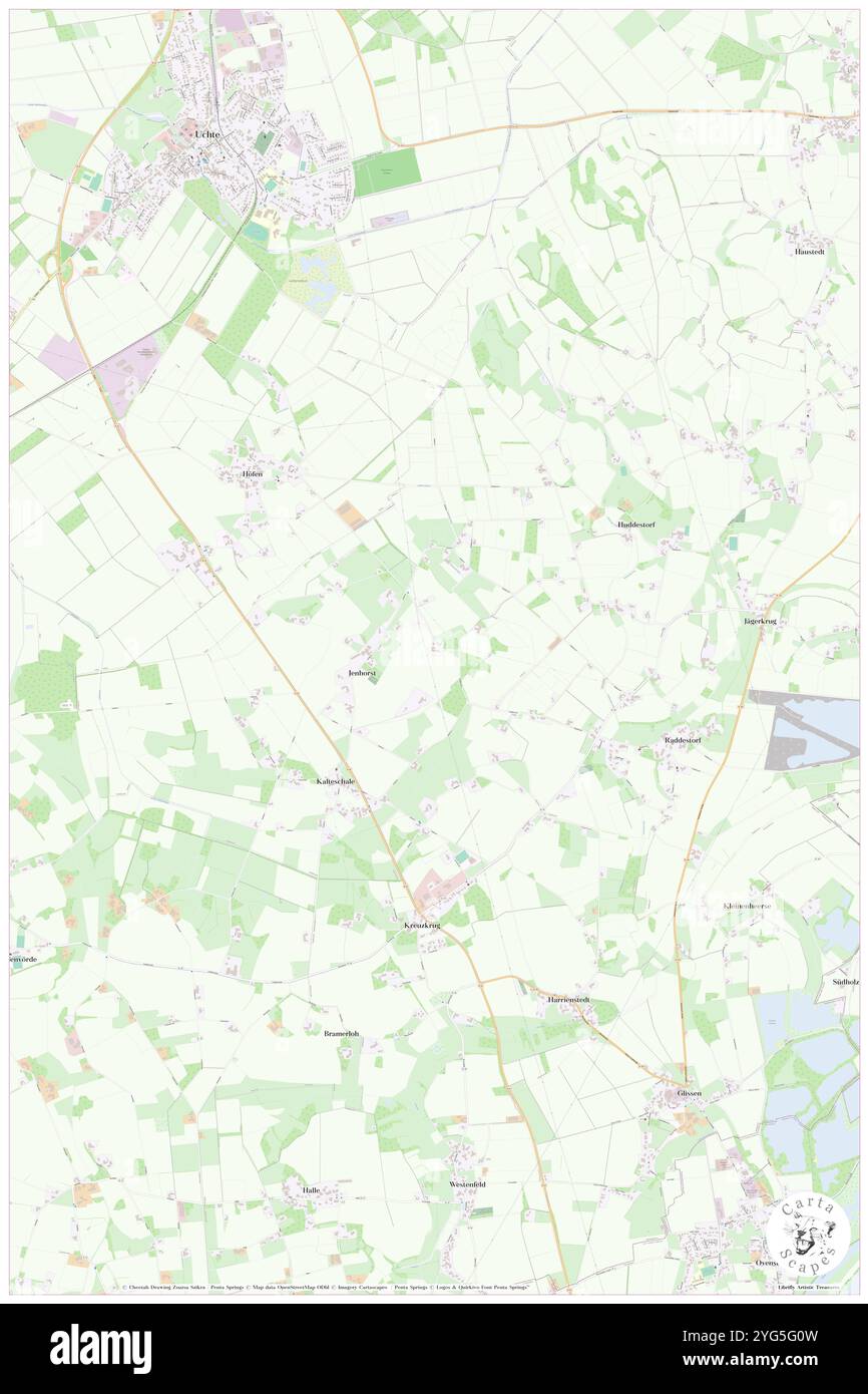 Haeserhof, DE, Allemagne, basse-Saxe, N 52 27' 41'', N 8 56' 2'', carte, Carthascapes carte publiée en 2024. Explorez Cartascapes, une carte qui révèle la diversité des paysages, des cultures et des écosystèmes de la Terre. Voyage à travers le temps et l'espace, découvrir l'interconnexion du passé, du présent et de l'avenir de notre planète. Banque D'Images