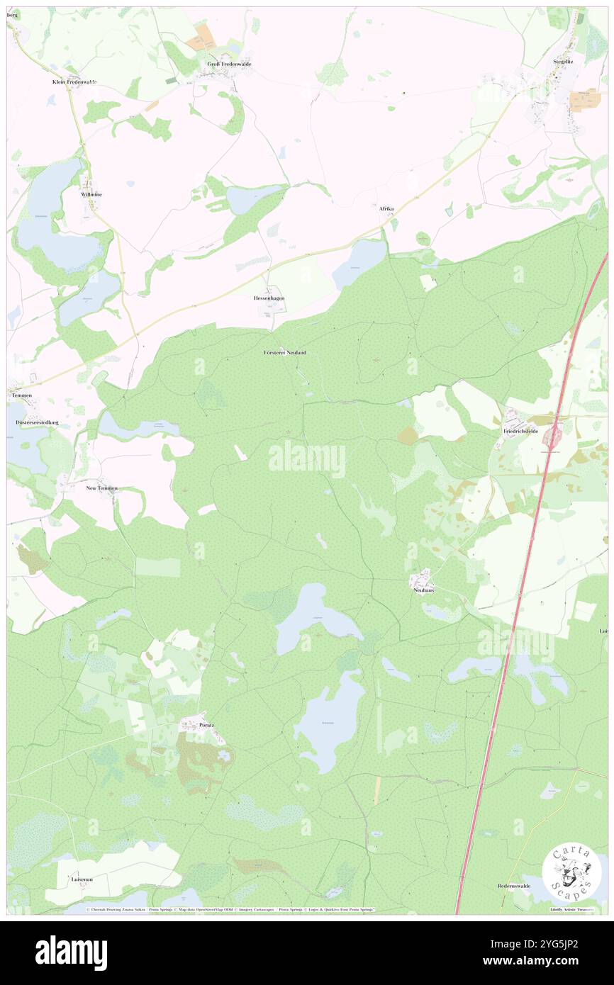 Suckower Forst, DE, Allemagne, Brandebourg, N 53 5' 22'', N 13 48' 33'', carte, Carthascapes carte publiée en 2024. Explorez Cartascapes, une carte qui révèle la diversité des paysages, des cultures et des écosystèmes de la Terre. Voyage à travers le temps et l'espace, découvrir l'interconnexion du passé, du présent et de l'avenir de notre planète. Banque D'Images