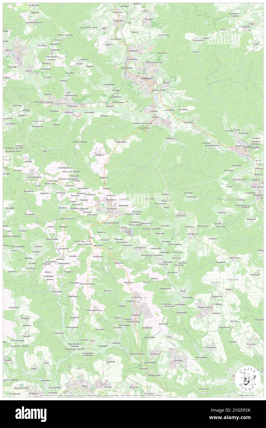 Gschwend, haute-Bavière, DE, Allemagne, Bavière, n 48 33' 14'', N 11 39' 0'', carte, Cartascapes carte publiée en 2024. Explorez Cartascapes, une carte qui révèle la diversité des paysages, des cultures et des écosystèmes de la Terre. Voyage à travers le temps et l'espace, découvrir l'interconnexion du passé, du présent et de l'avenir de notre planète. Banque D'Images