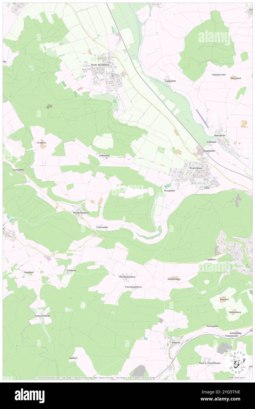 Bloessing, Regierungsbezirk Mittelfranken, DE, Allemagne, Bavière, n 48 58' 35'', N 10 51' 16'', carte, Cartascapes carte publiée en 2024. Explorez Cartascapes, une carte qui révèle la diversité des paysages, des cultures et des écosystèmes de la Terre. Voyage à travers le temps et l'espace, découvrir l'interconnexion du passé, du présent et de l'avenir de notre planète. Banque D'Images