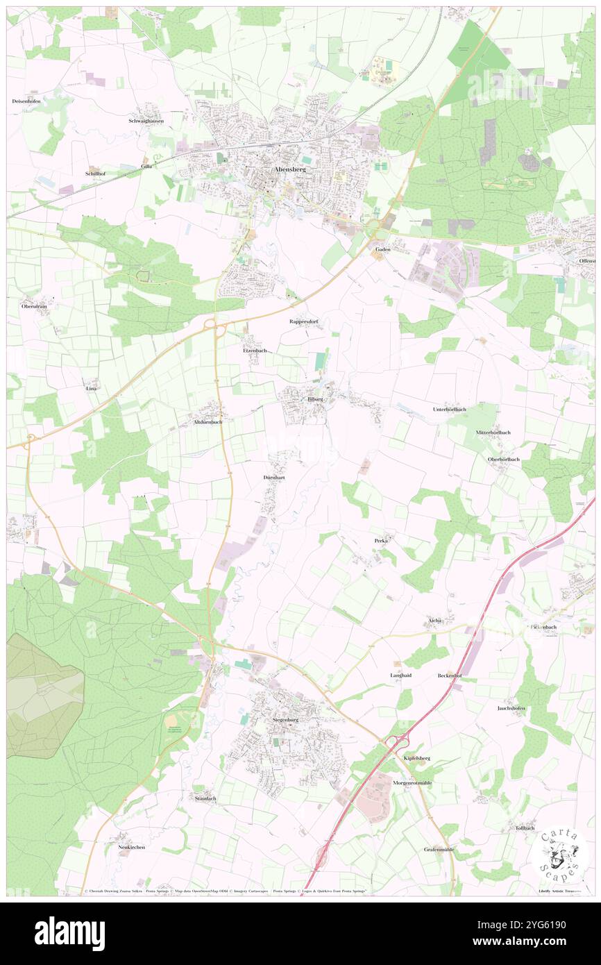 Biburg, haute-Bavière, DE, Allemagne, Bavière, n 47 56' 4'', N 12 54' 41'', carte, Carthascapes carte publiée en 2024. Explorez Cartascapes, une carte qui révèle la diversité des paysages, des cultures et des écosystèmes de la Terre. Voyage à travers le temps et l'espace, découvrir l'interconnexion du passé, du présent et de l'avenir de notre planète. Banque D'Images