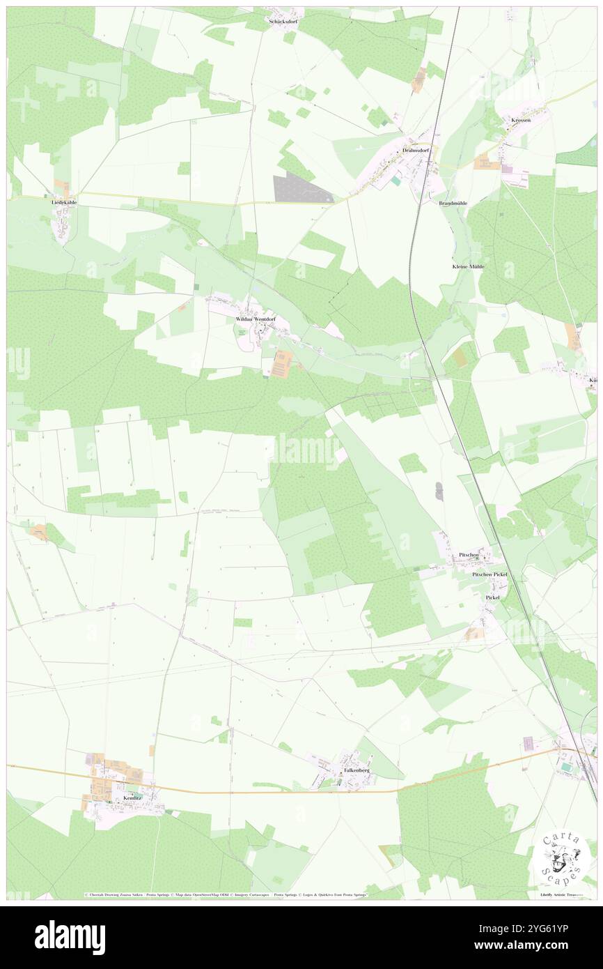 Hellberge, DE, Allemagne, Brandebourg, N 51 53' 5'', N 13 33' 35'', carte, Carthascapes carte publiée en 2024. Explorez Cartascapes, une carte qui révèle la diversité des paysages, des cultures et des écosystèmes de la Terre. Voyage à travers le temps et l'espace, découvrir l'interconnexion du passé, du présent et de l'avenir de notre planète. Banque D'Images